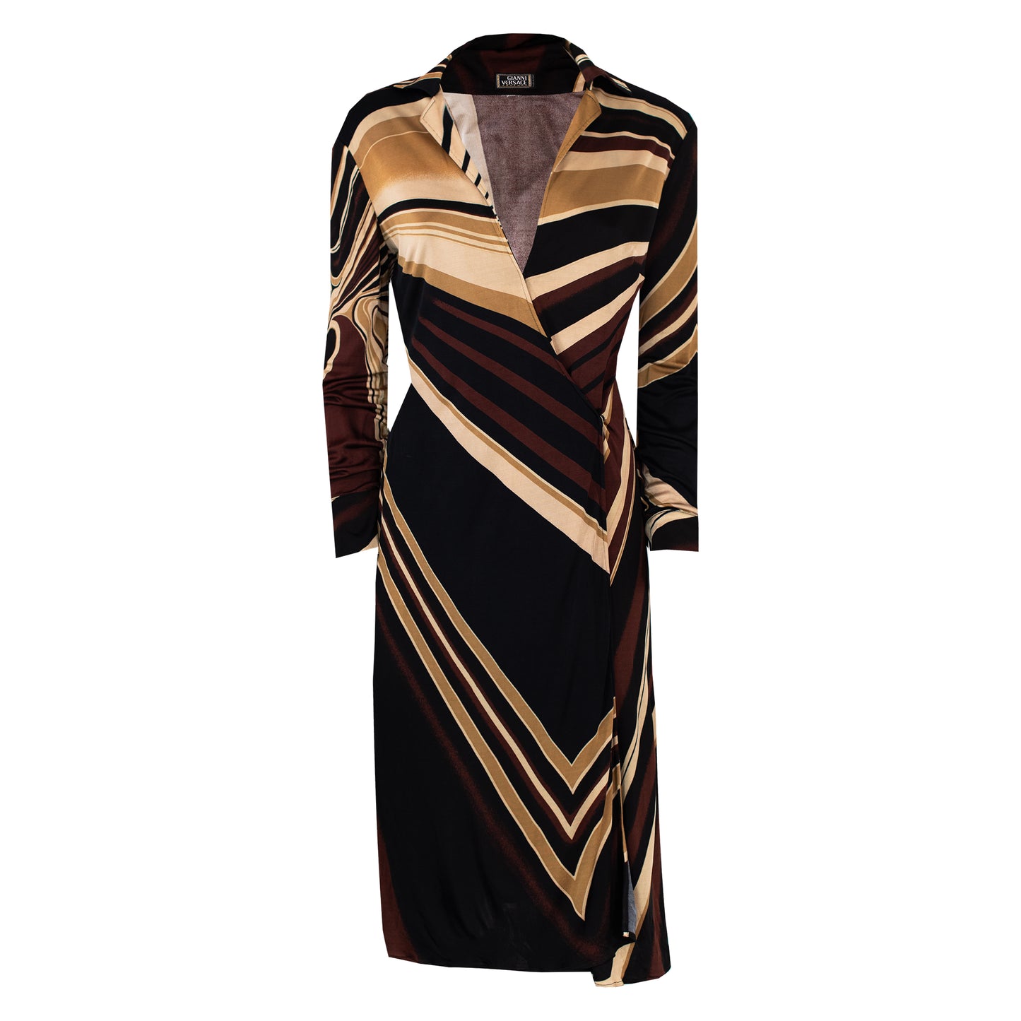 FW 2001 Multicolor Dress with Clip Buttons