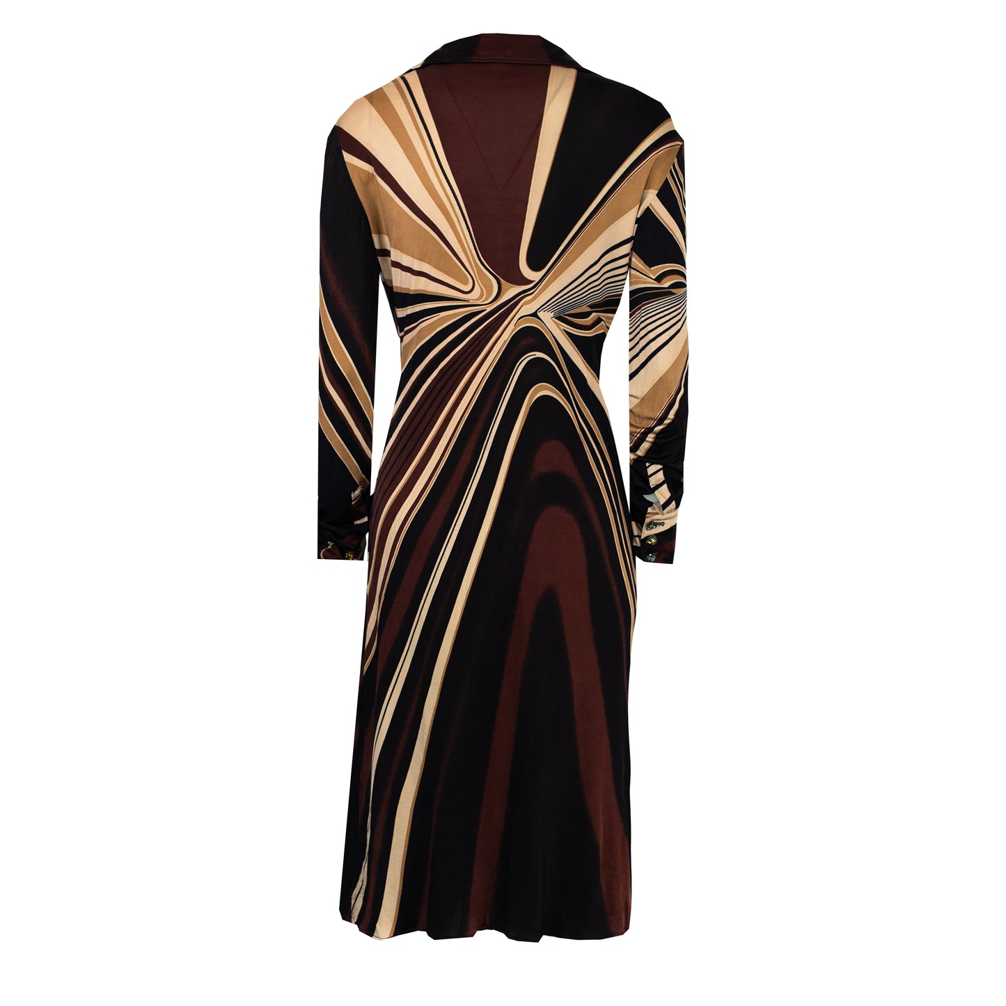 FW 2001 Multicolor Dress with Clip Buttons