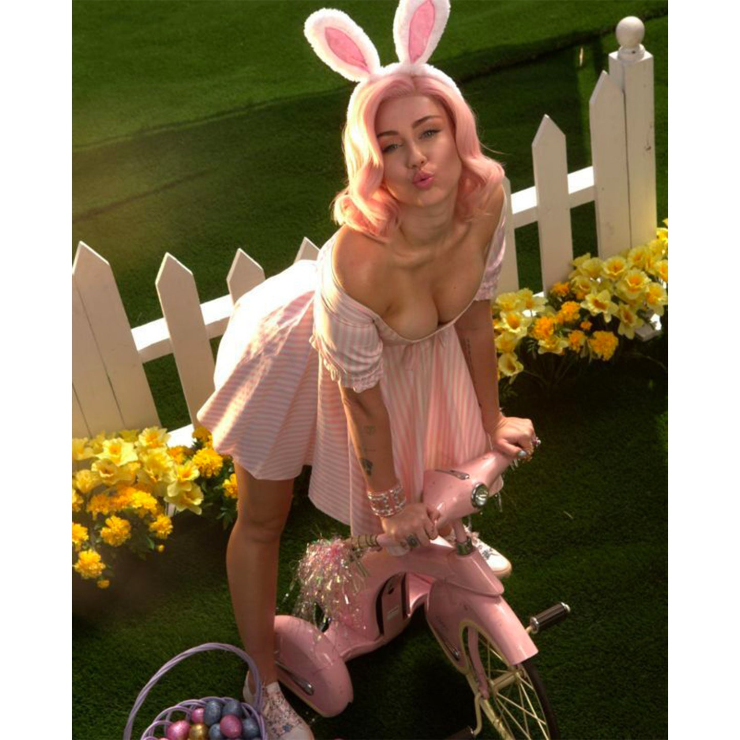 SS 1994 White Cotton Dress with Built-in Corset