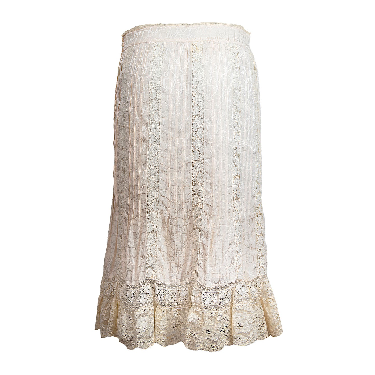Resort SS 2004 Monogram Lace Skirt