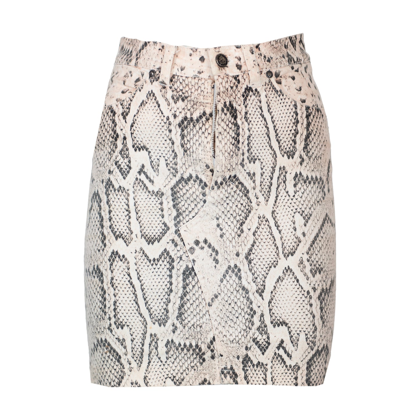 SS 1998 Snake Print Blazer and Skirt Set