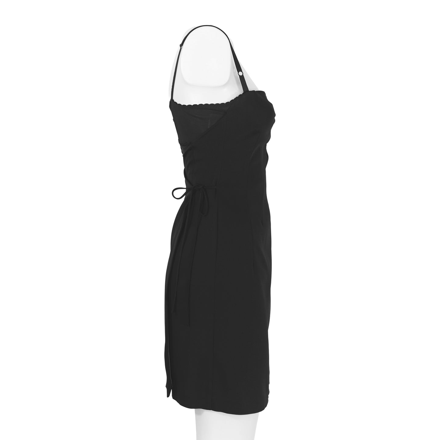 FW 1997 Black Dress with Built-in Corset