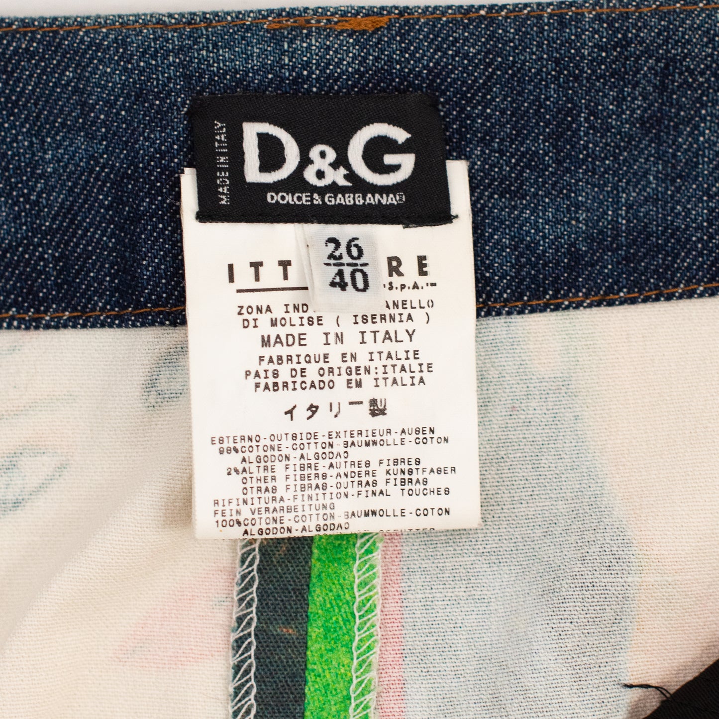 '00s Poster Magazine Skirt