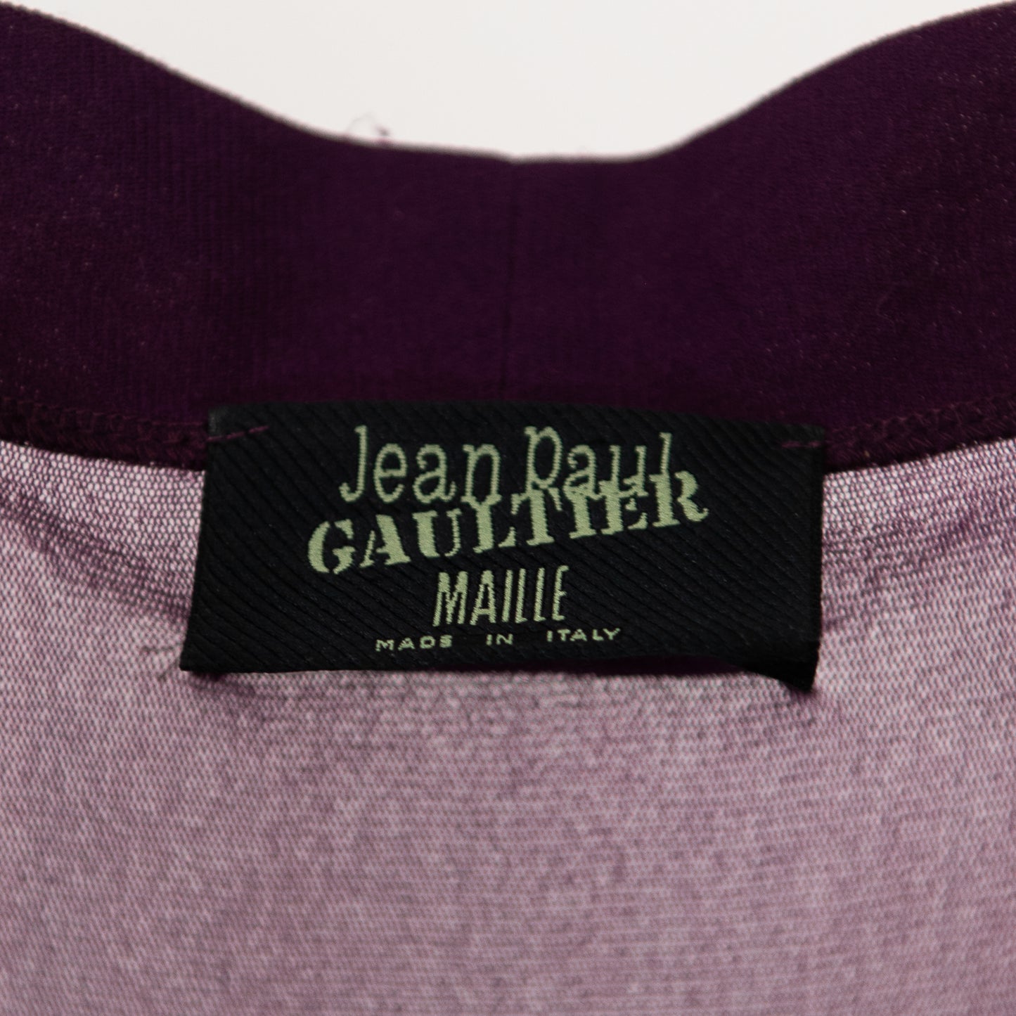 SS 1999 Purple Maxi Cardigan Mesh Dress