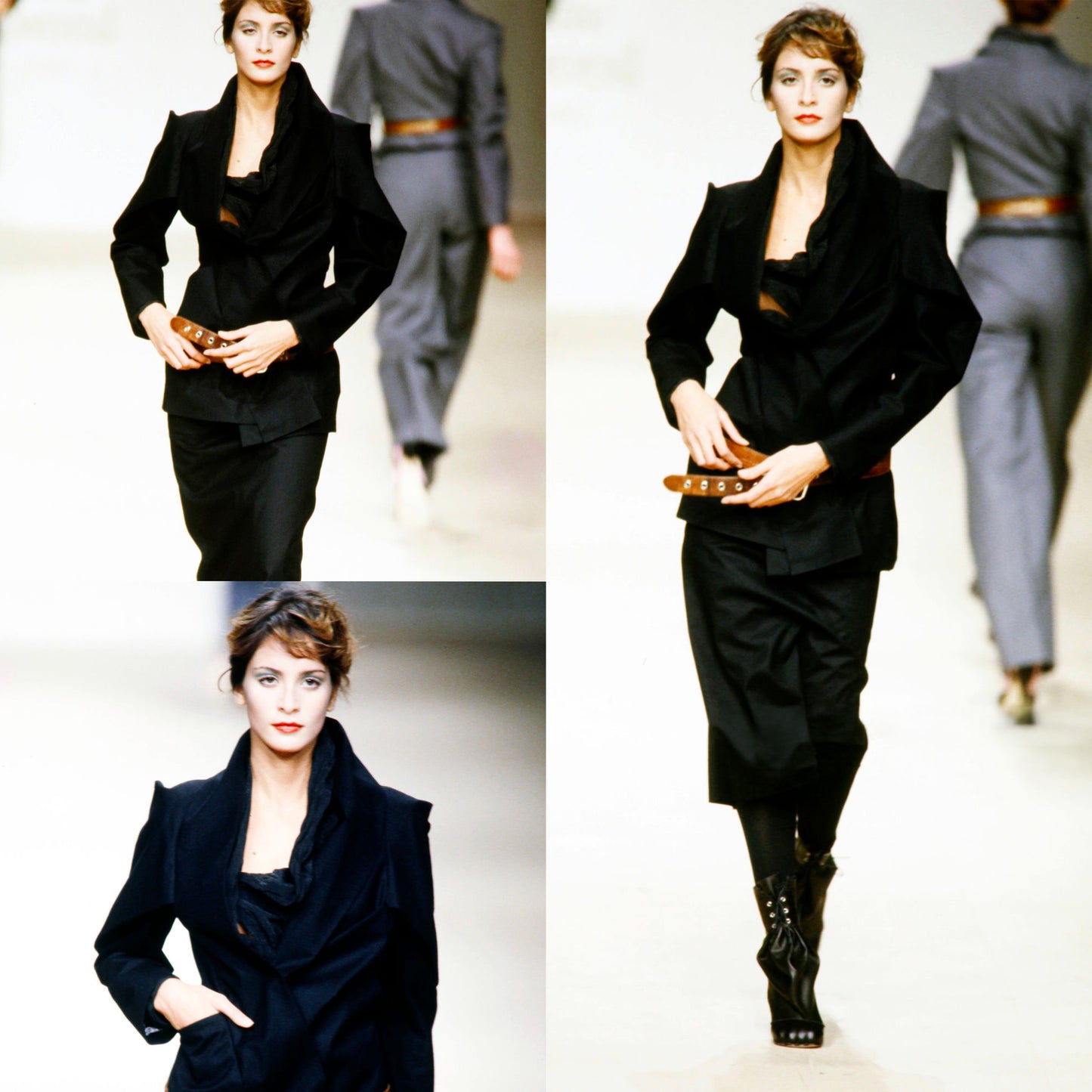 FW 2000 Structured Asymmetrical Jacket