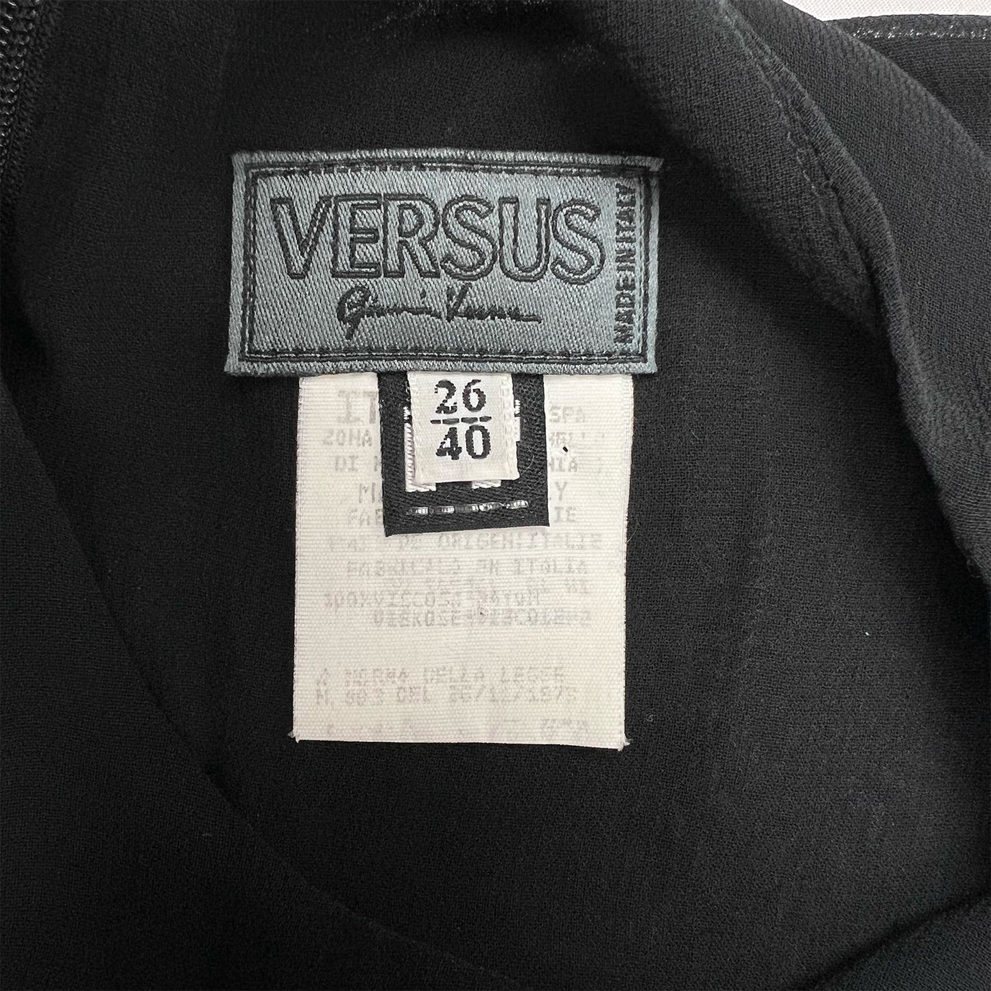 90's Black Diamond Dress