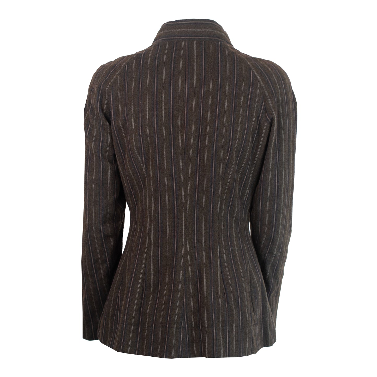 FW 2002 Brown Stripes Jacket