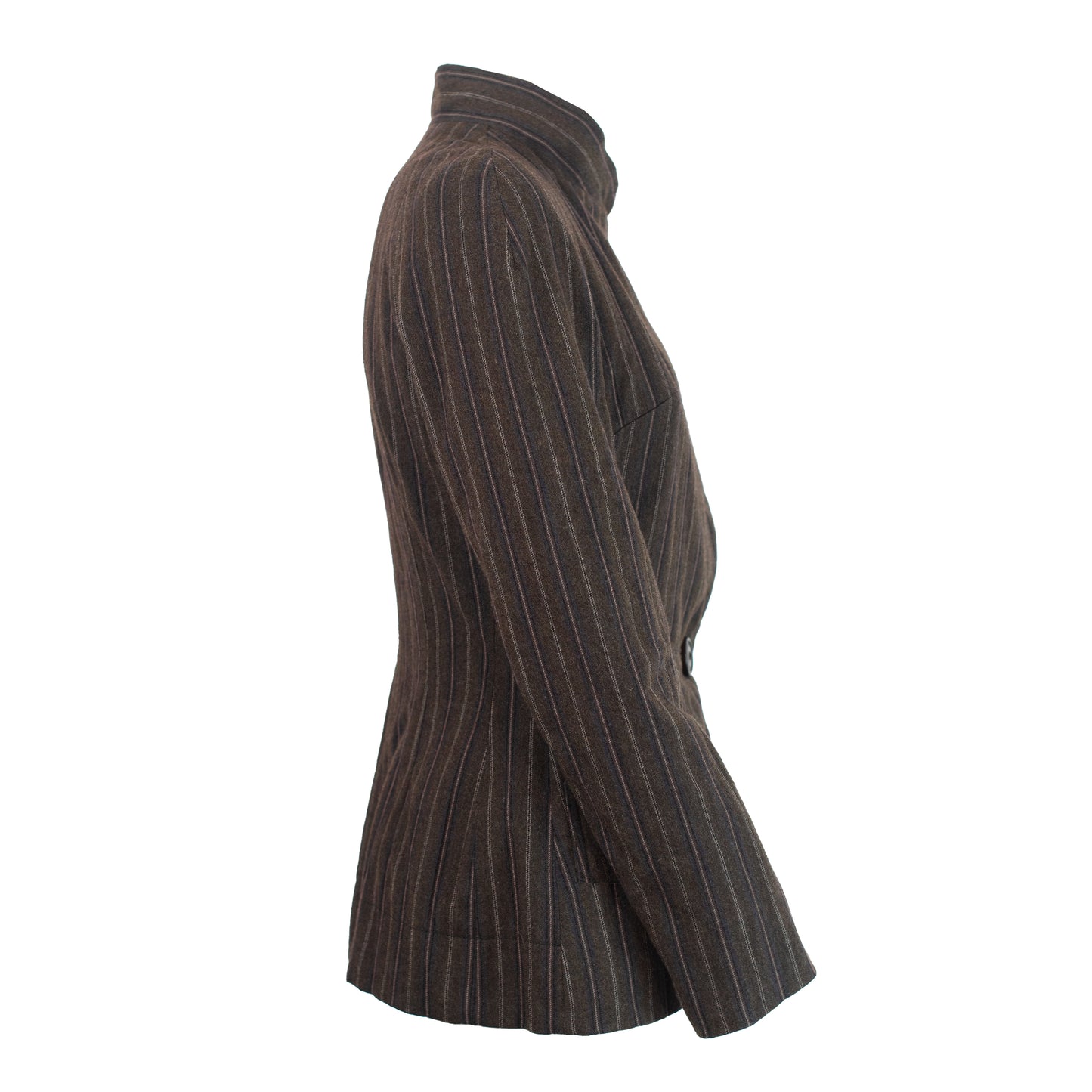 FW 2002 Brown Stripes Jacket