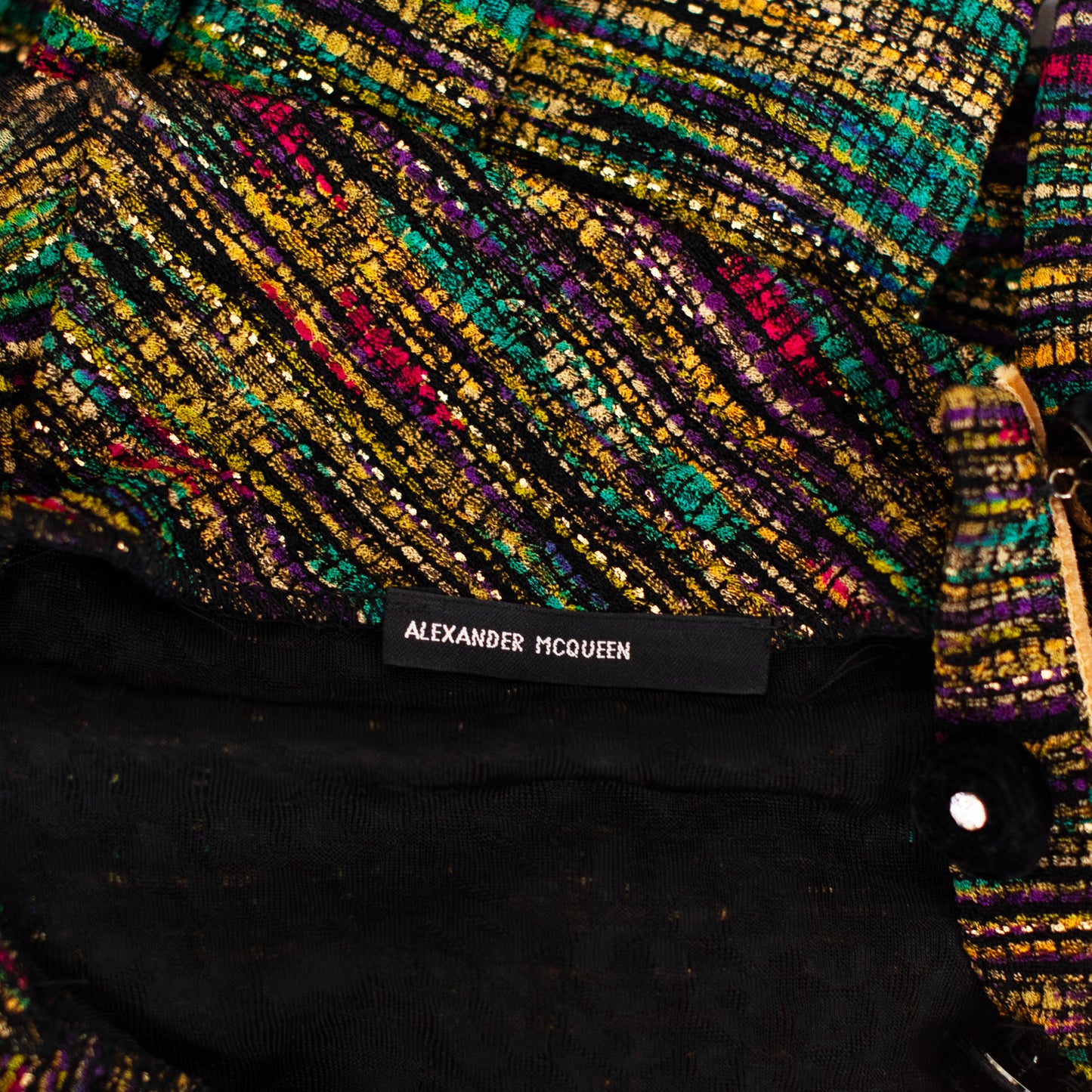 FW 1994 Handmade Multicolor Dress