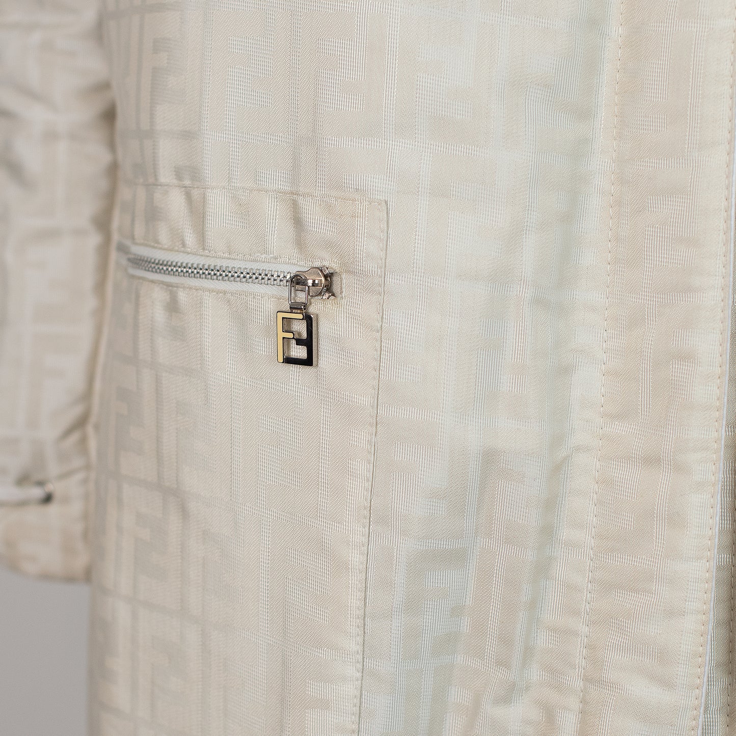 00's Reversible Leather Utility Coat and Zucca Mesh