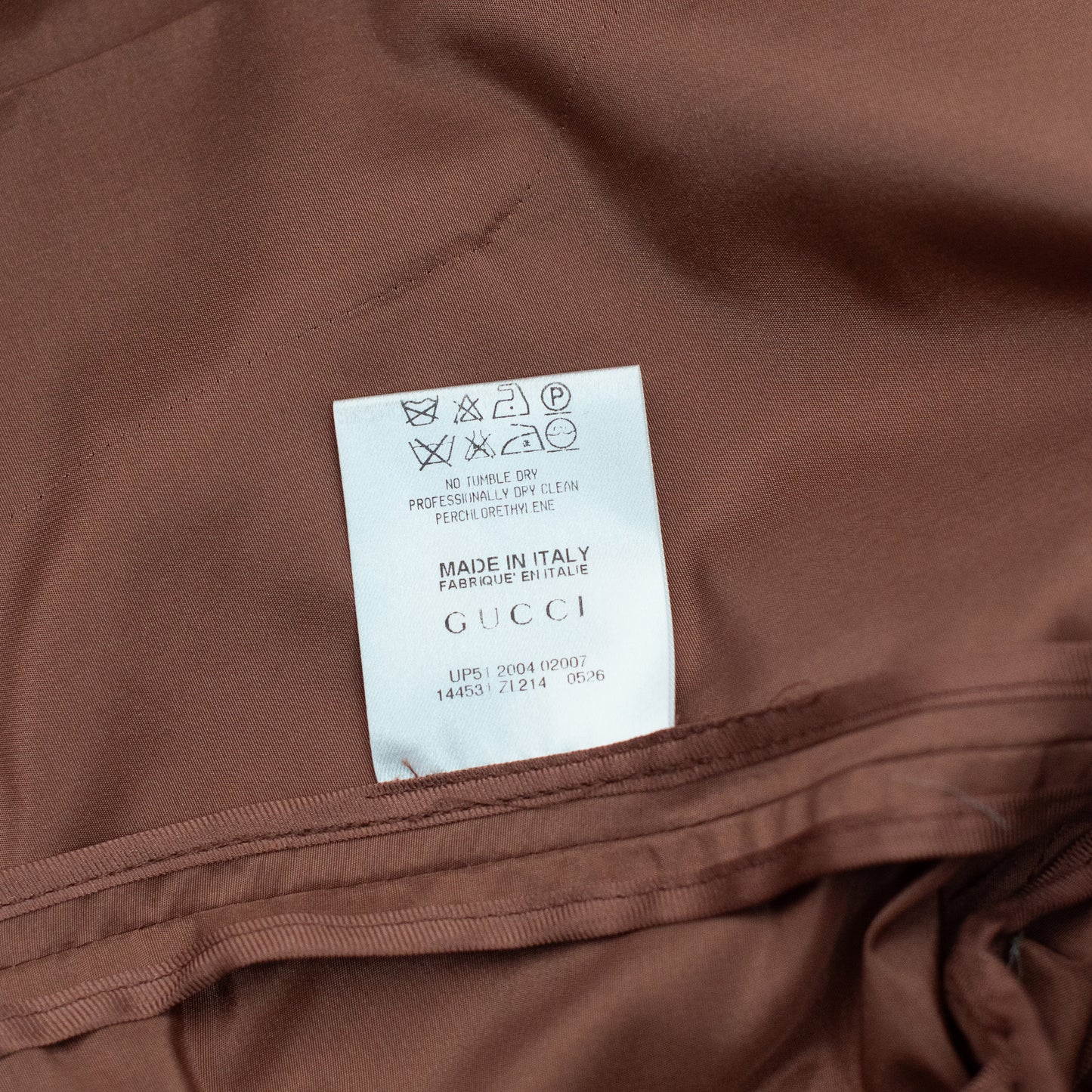 SS 2005 Bronze Silk Jacket