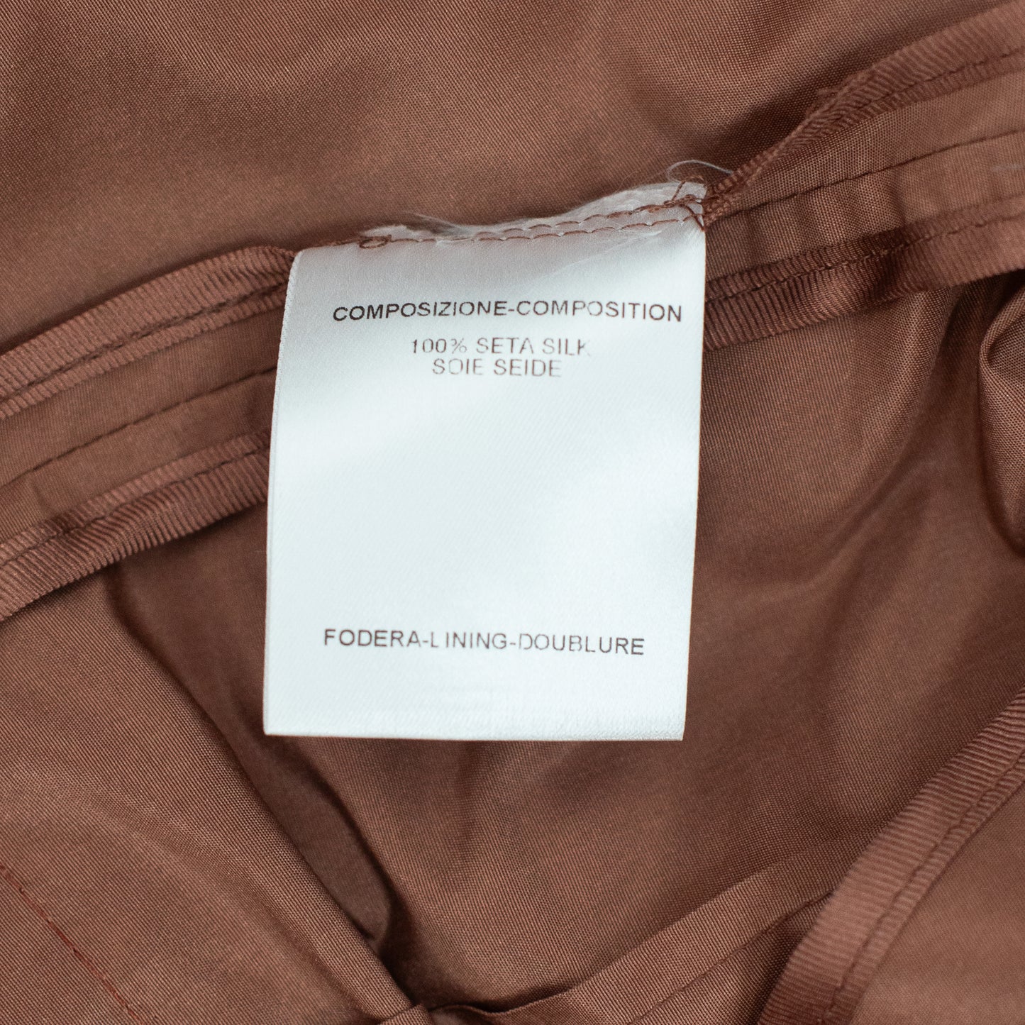 SS 2005 Bronze Silk Jacket