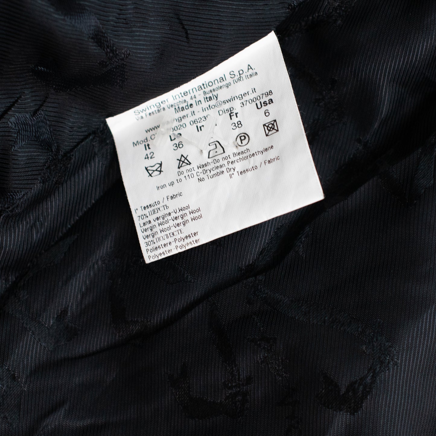 00's Asimmetrical Coat