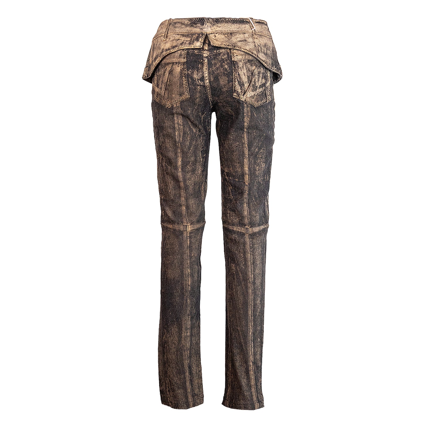 FW 2006 Painted Denim Trousers