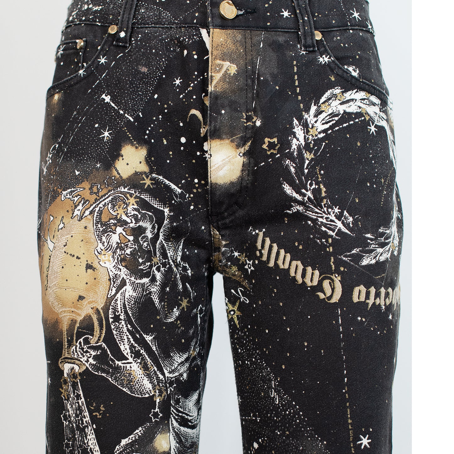 FW 2003 Astrology Denim Pants