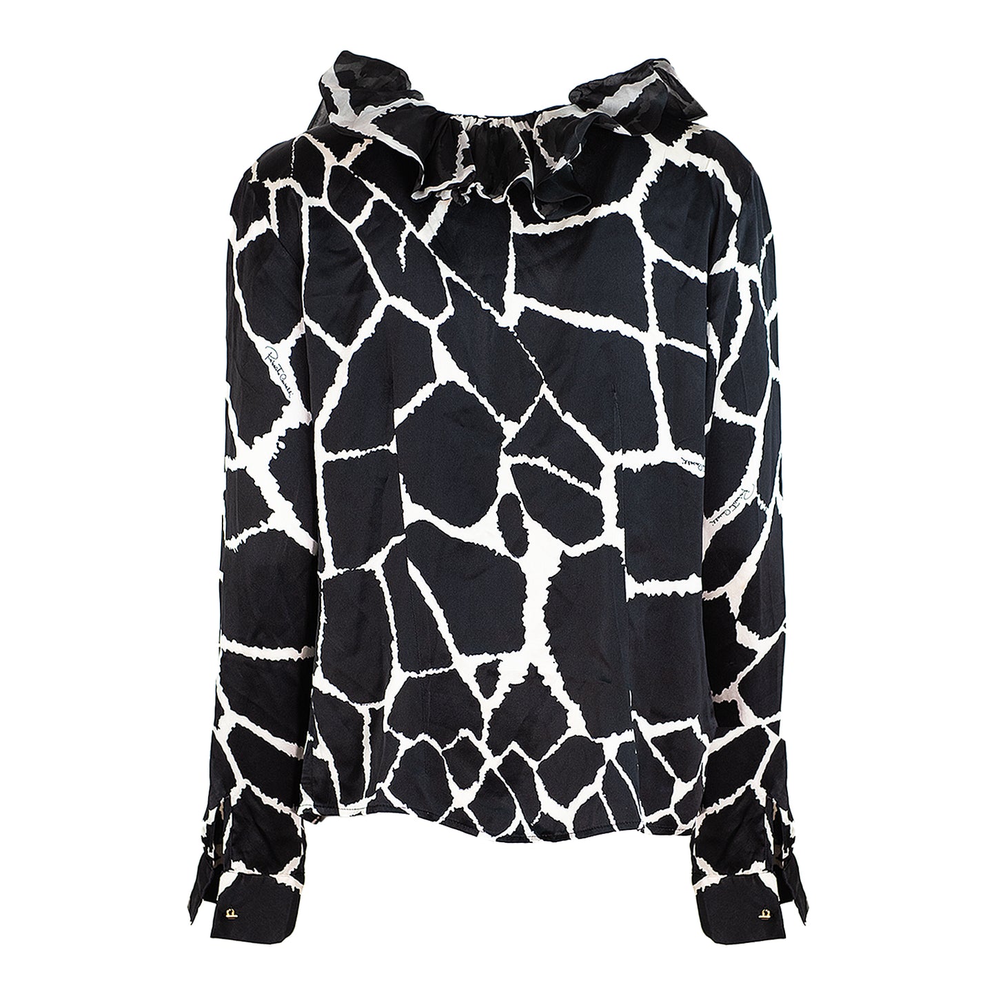 FW 2006 Animalier Silk Blouse Cardigan