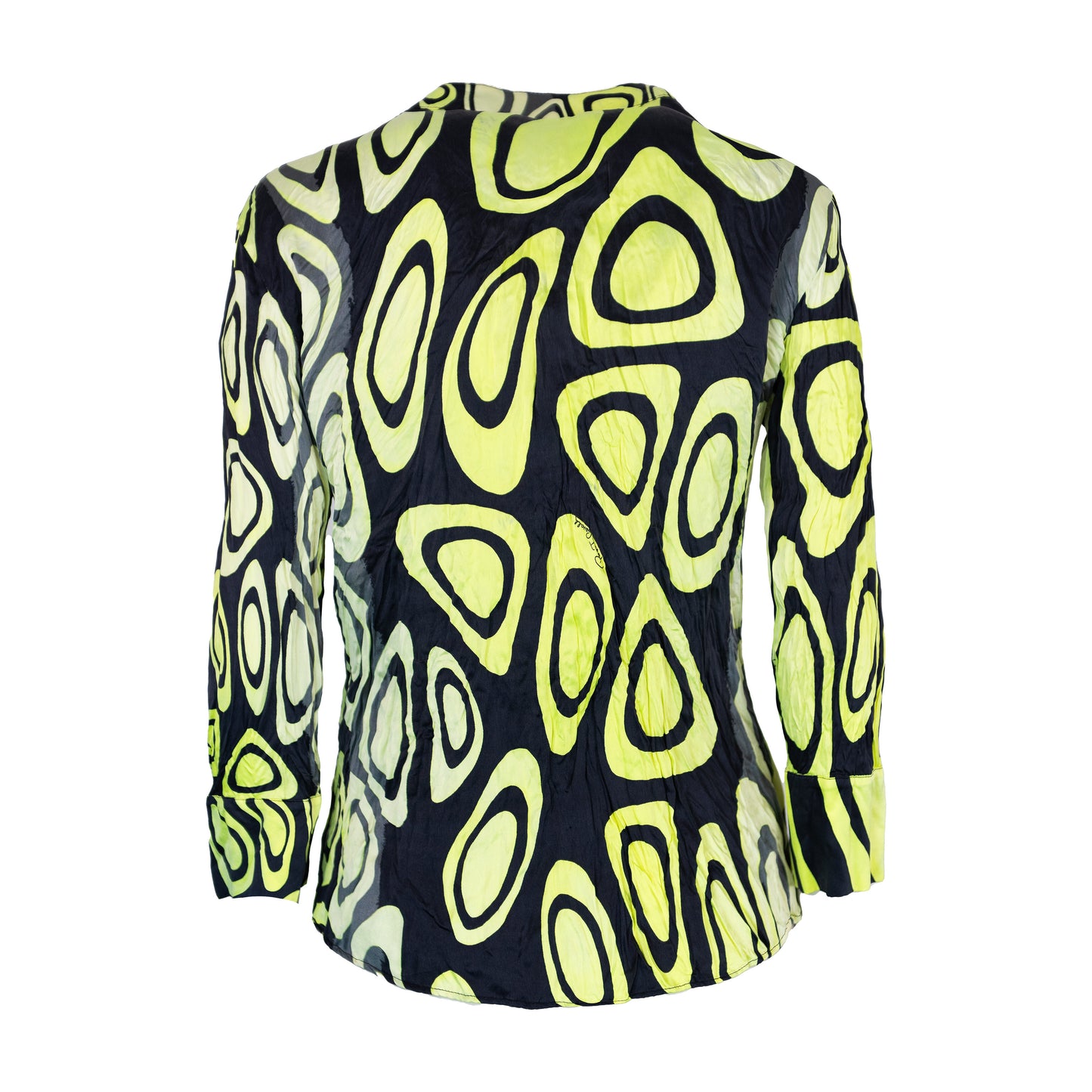SS 2001 Silk Black And Yellow Shirt