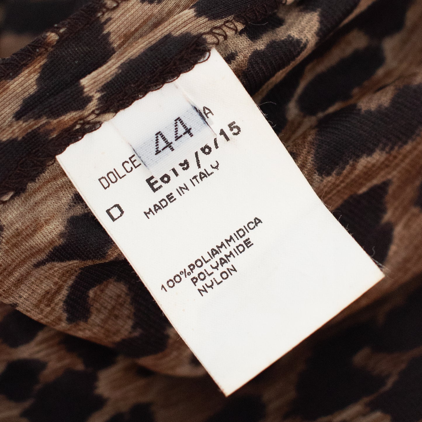 FW 1999 Nylon Leopard Pants