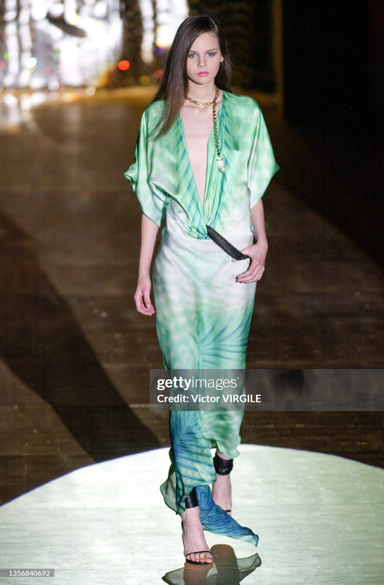 SS 2001 Psycho Aqua Pants
