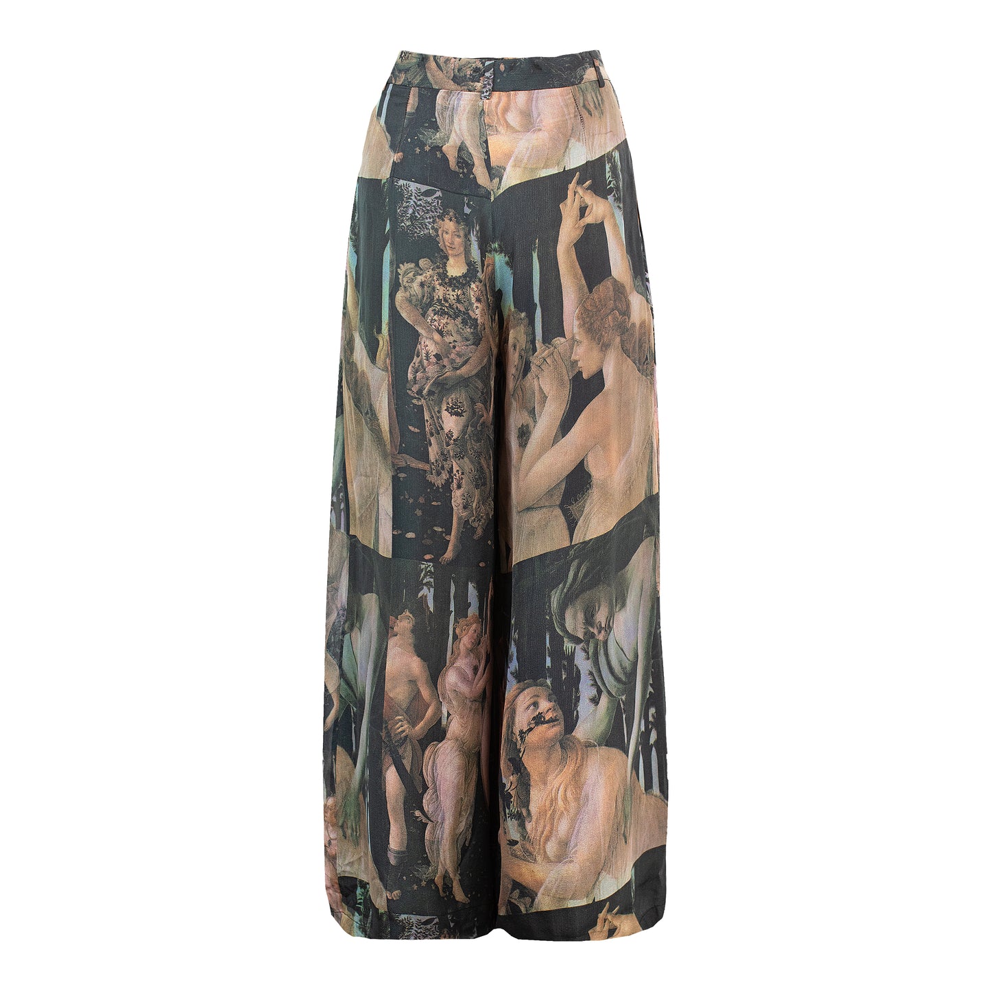 FW 1992 Birth of Venus Silk Pants