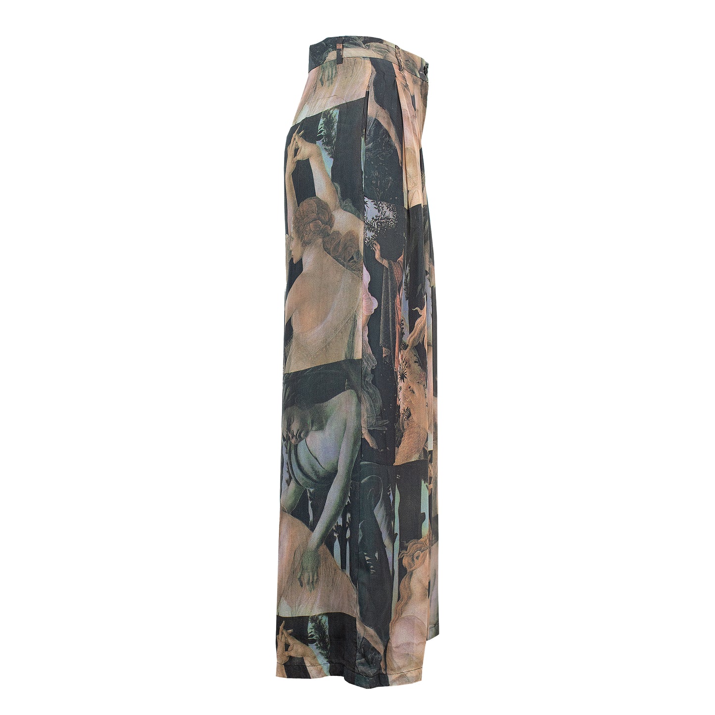 FW 1992 Birth of Venus Silk Pants