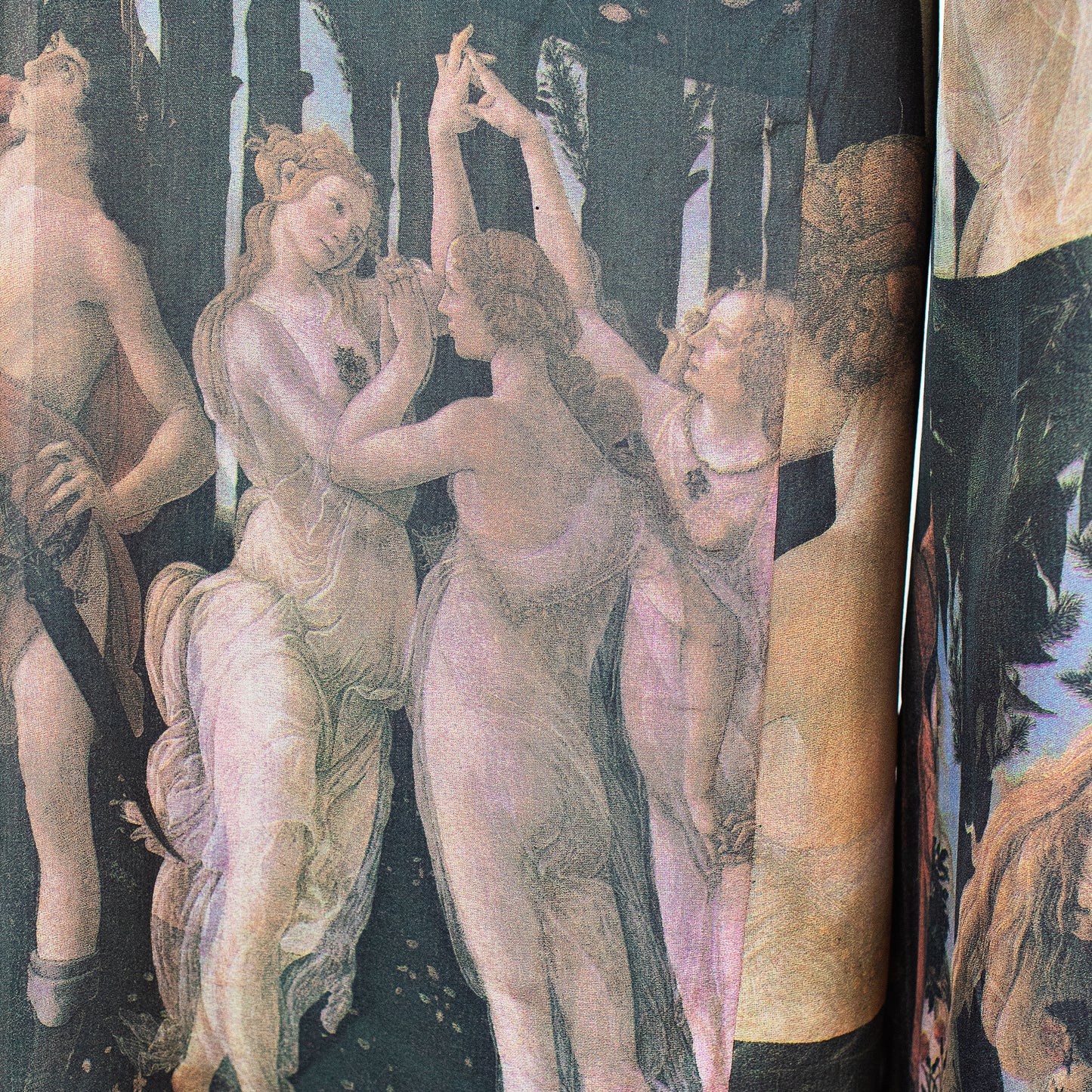 FW 1992 Birth of Venus Silk Pants
