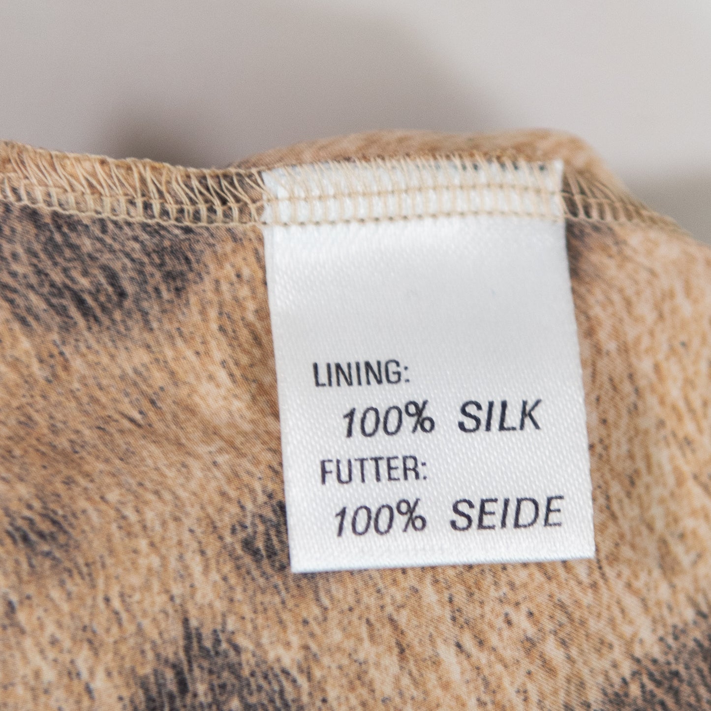 FW 1998 Silk Tiger Skirt