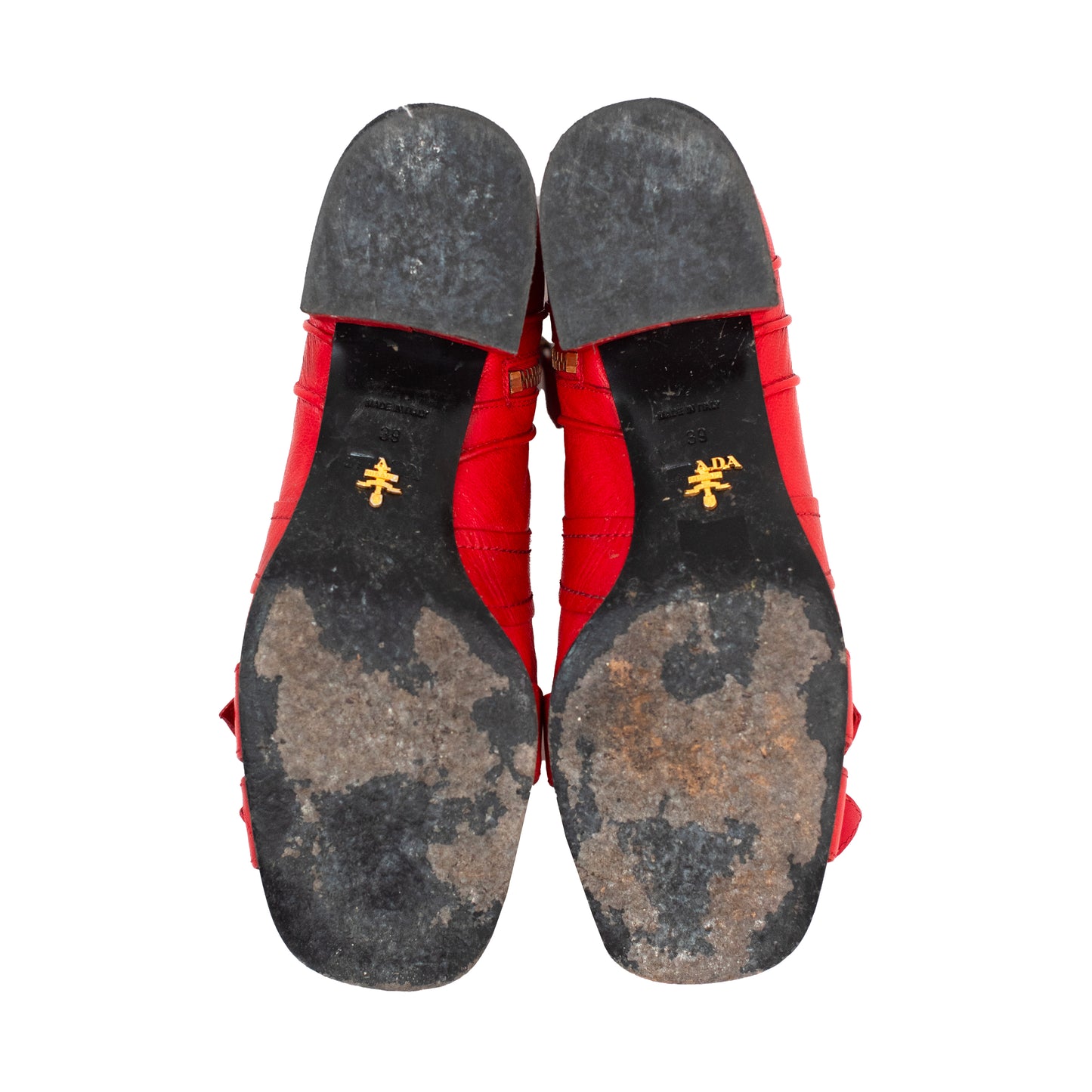 FW 2017 Capra Old Red Ankle Boots