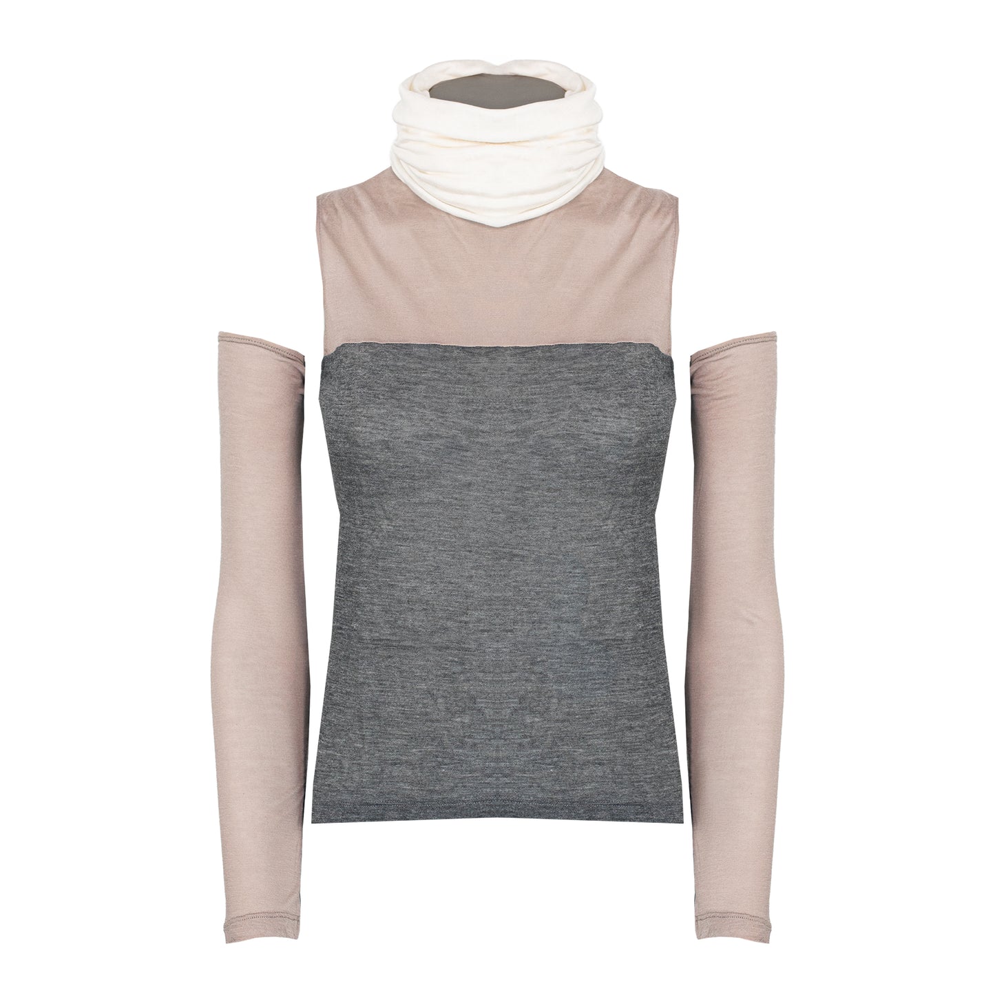 90’s Cashmere Set Sleeve, Top and Collar