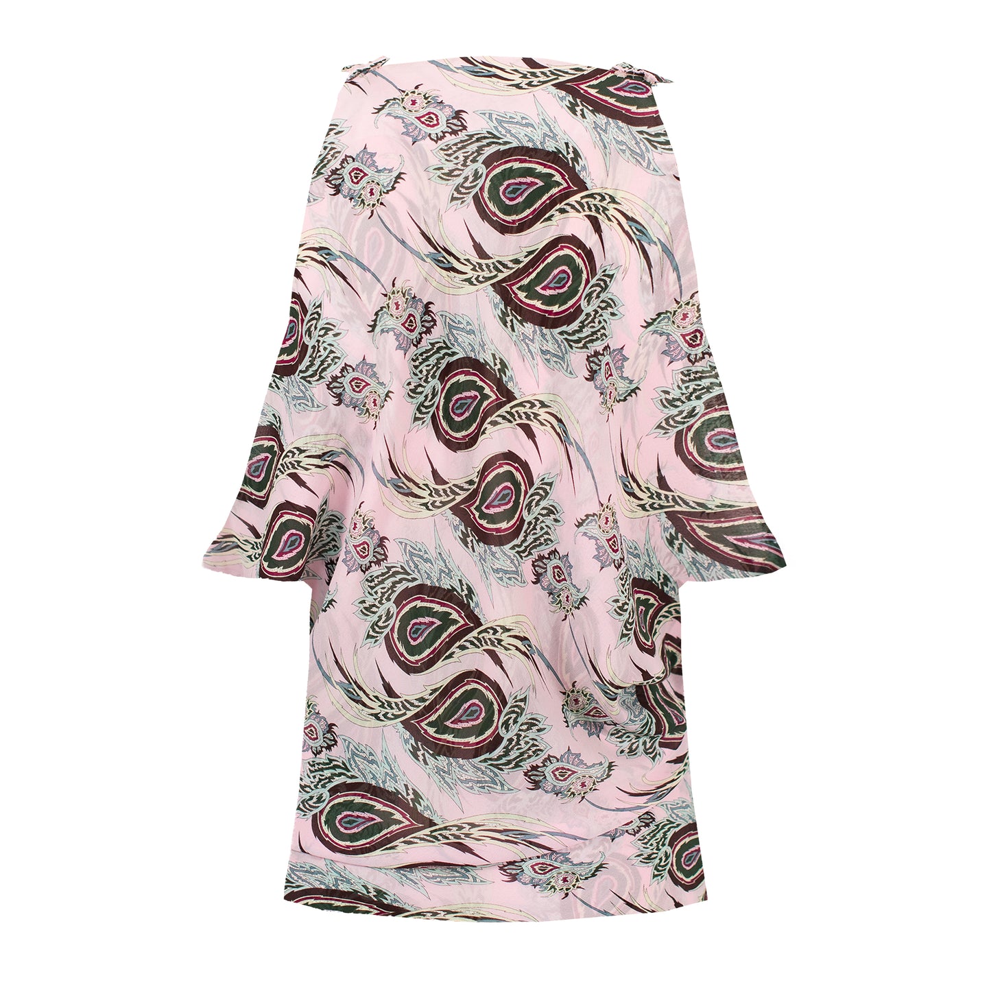 SS 2001 "Voss" Pink Chiffon Halter Top