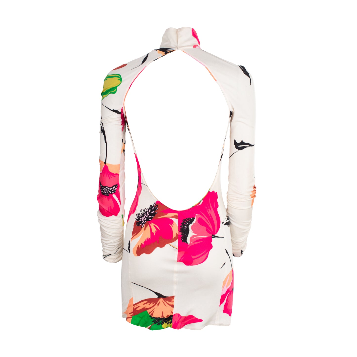 SS 2001 Flower Silk Dress