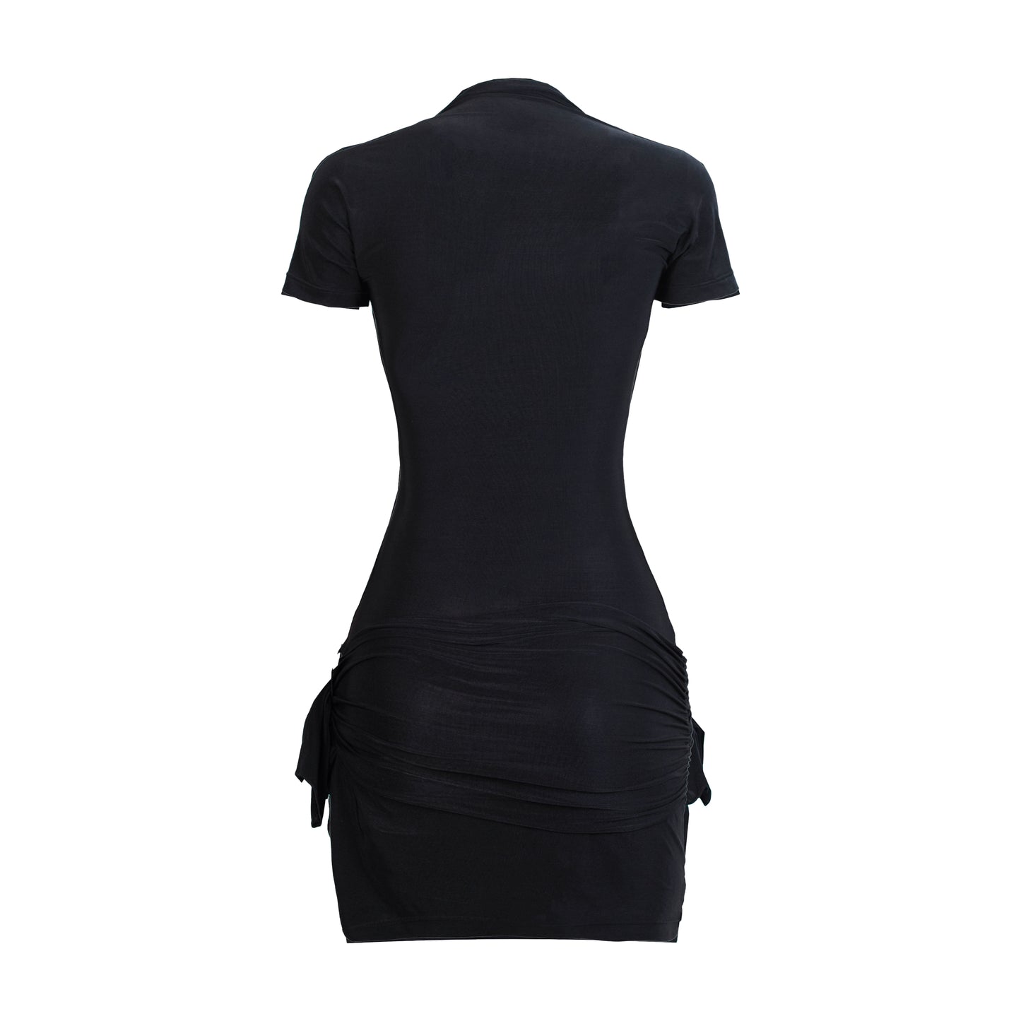 FW 2003 Wrap Belt Swarovski Dress