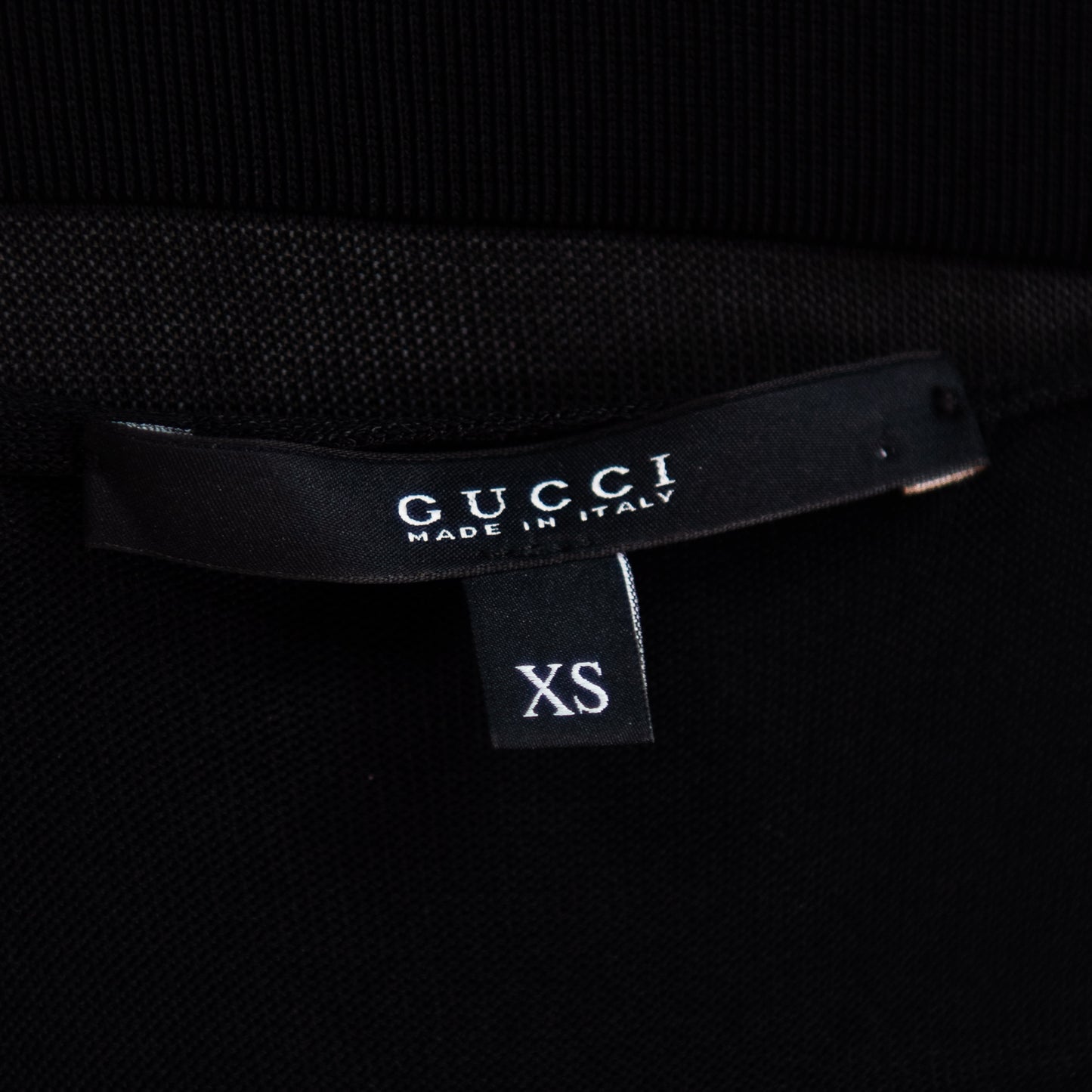 00's Black Viscose Dress with Gold Studs