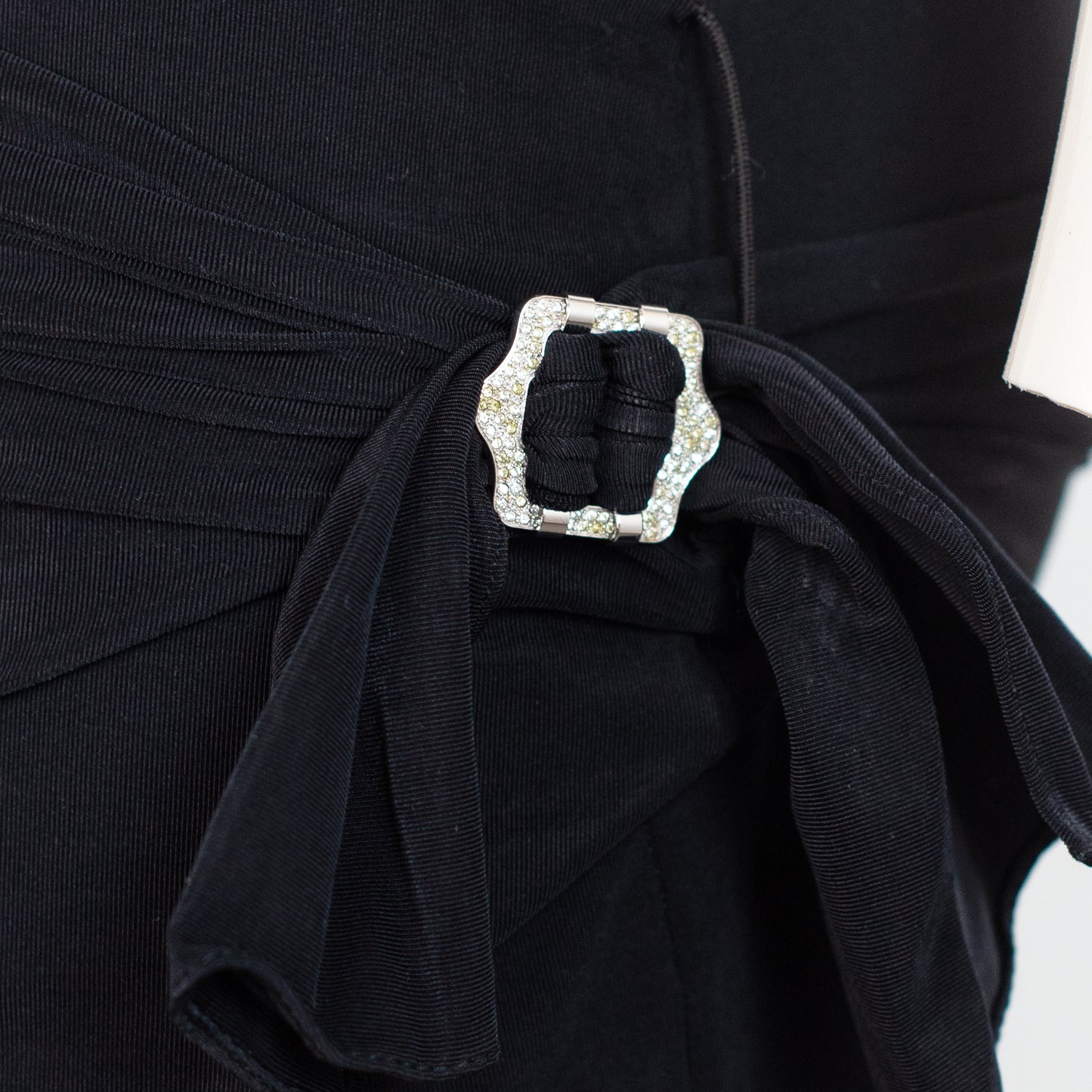 FW 2003 Wrap Belt Swarovski Dress