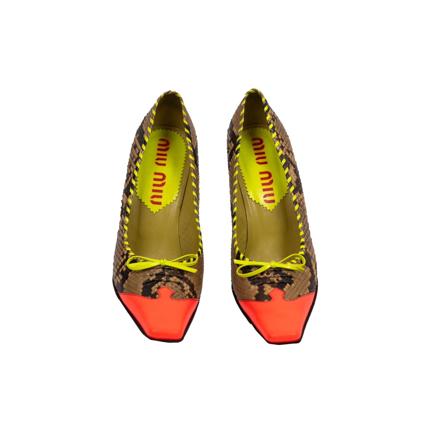 SS 1999 Piton Neon Heels