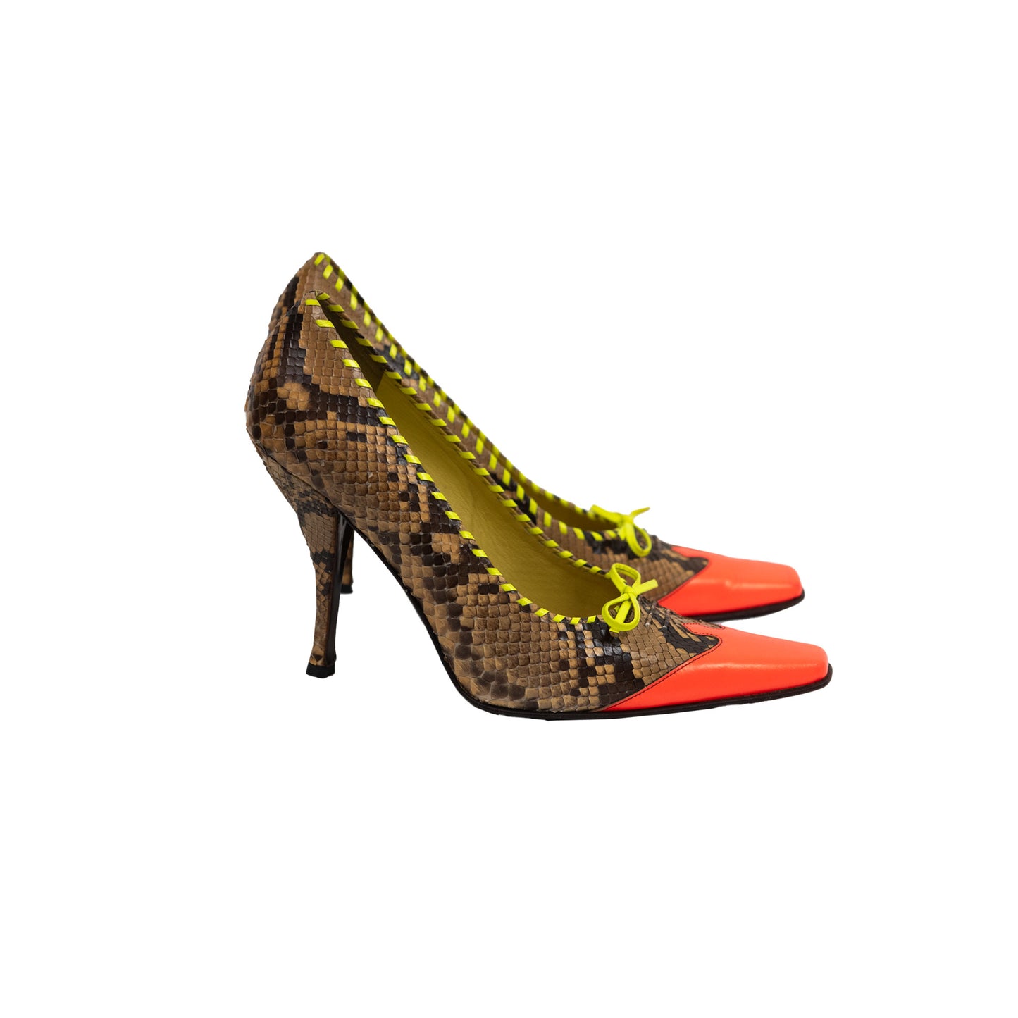 SS 1999 Piton Neon Heels