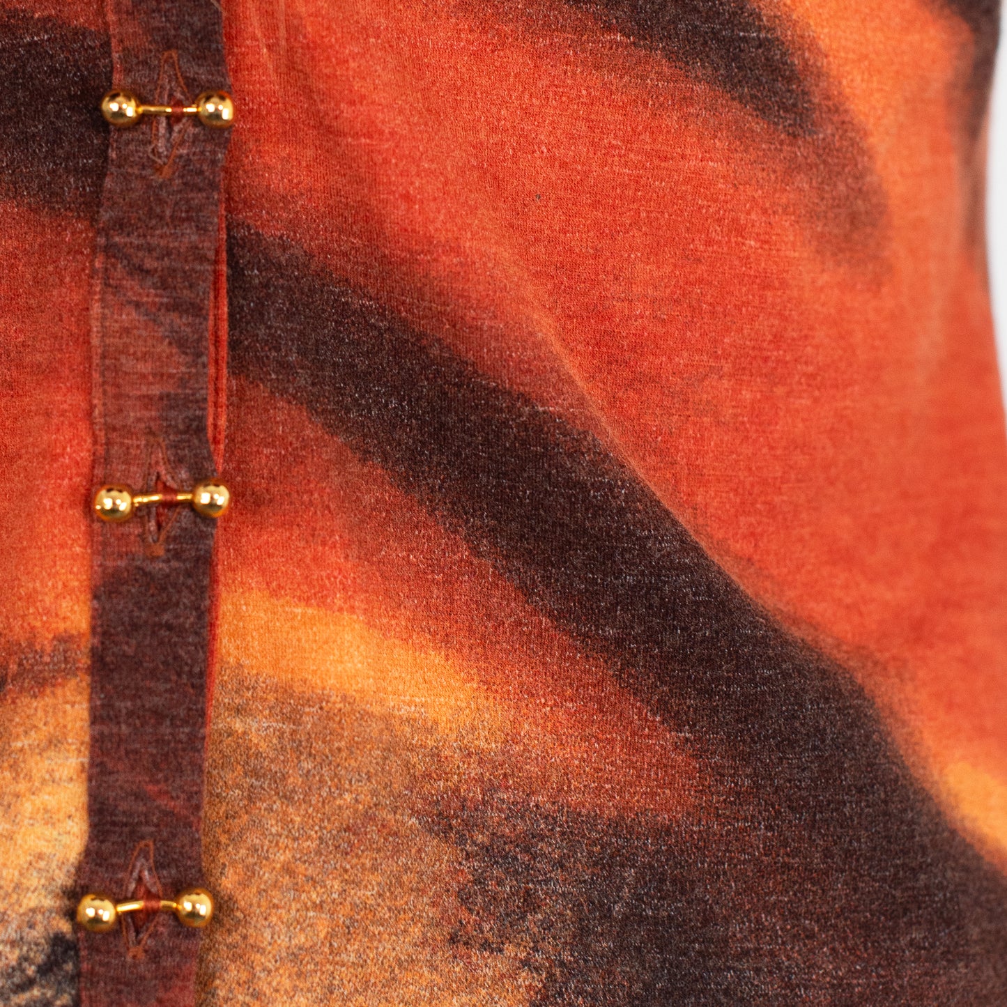 FW 2000 Fur Cardigan Tiger Piercing