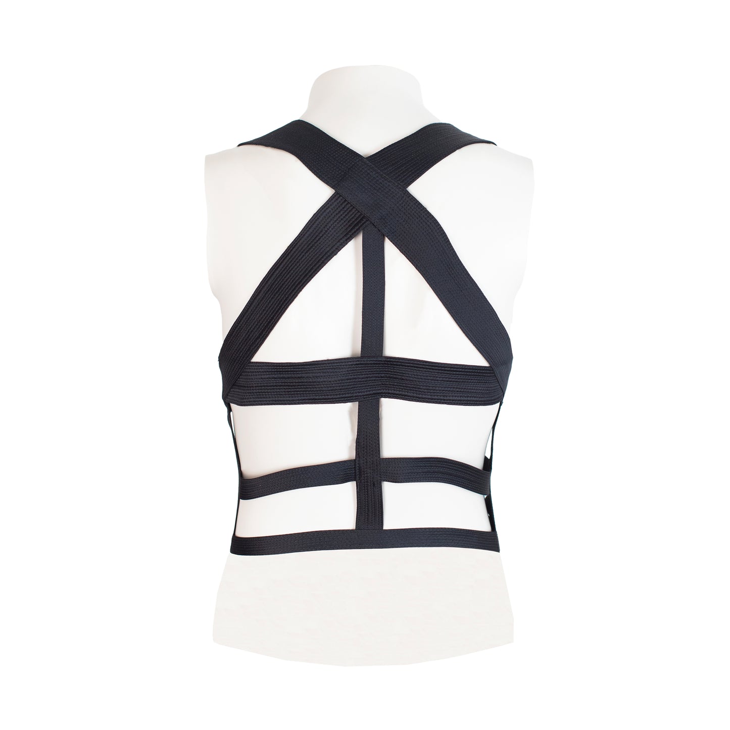 FW 1992 Silk Bondage Corset