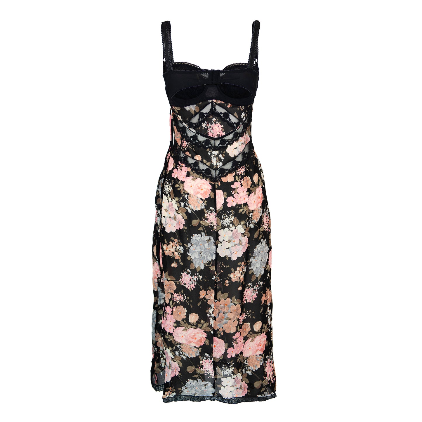 SS 1997 Floral Bra Dress