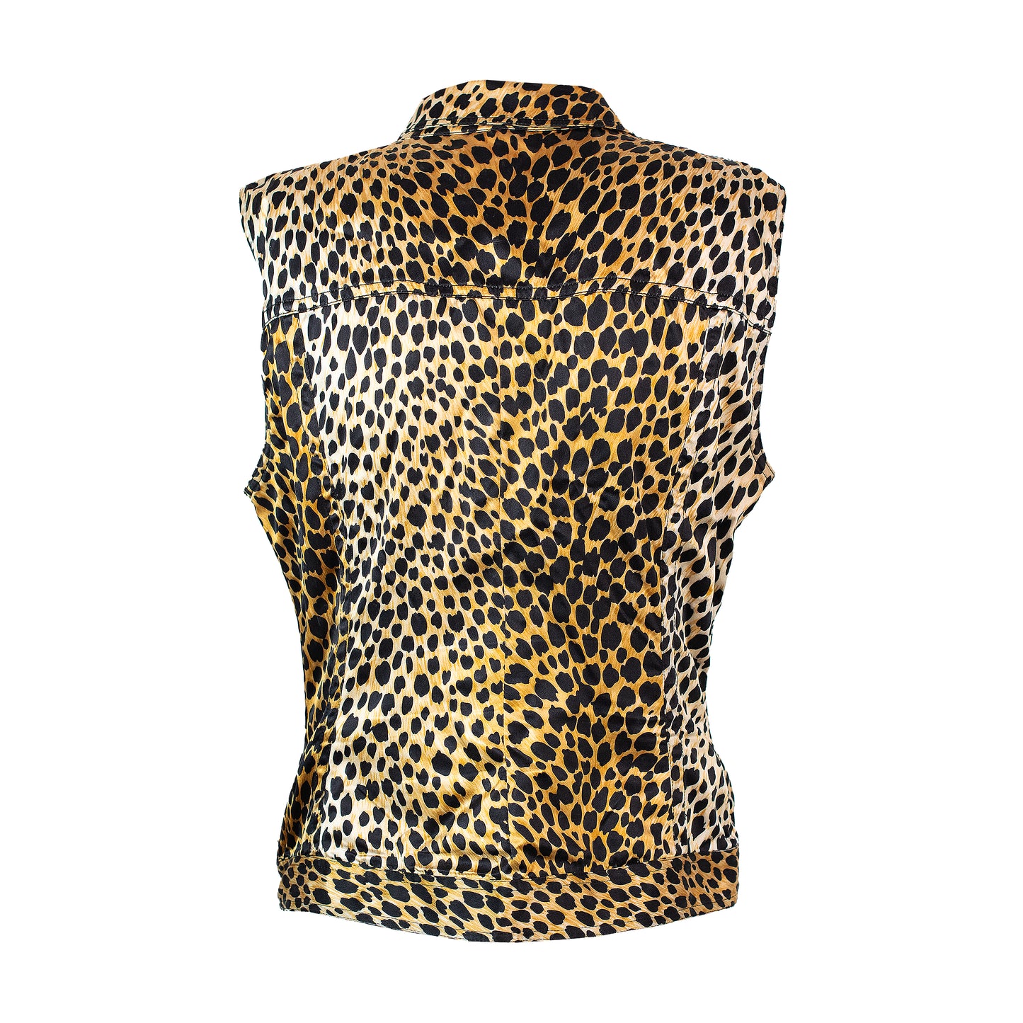 SS 1996 Leopard Corset Shirt