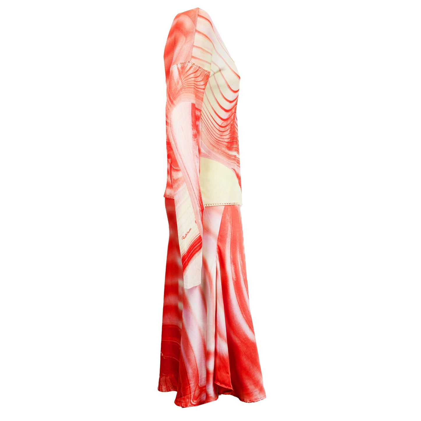 SS 2001 Coral Silk Set