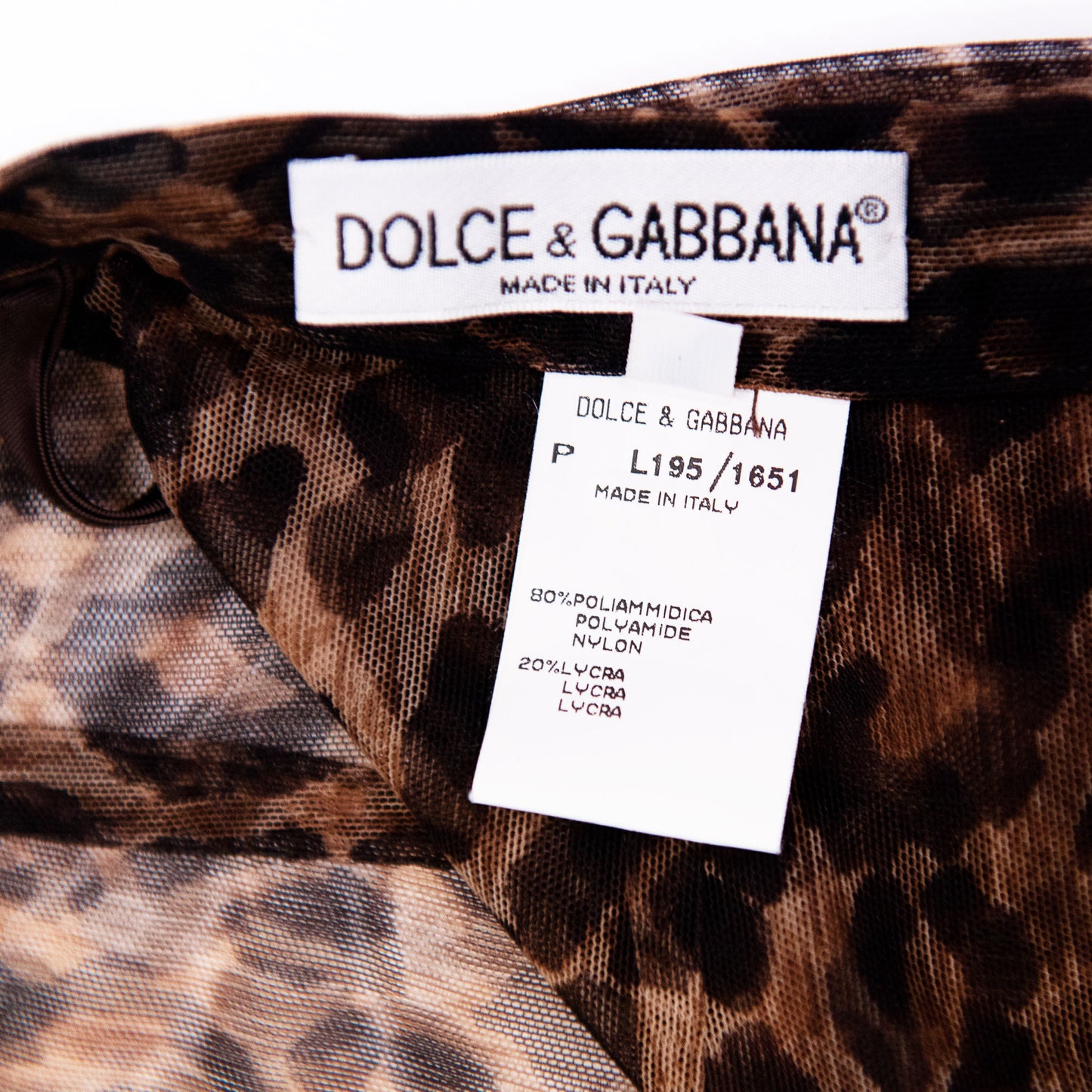 FW 1997 Leopard Skirt
