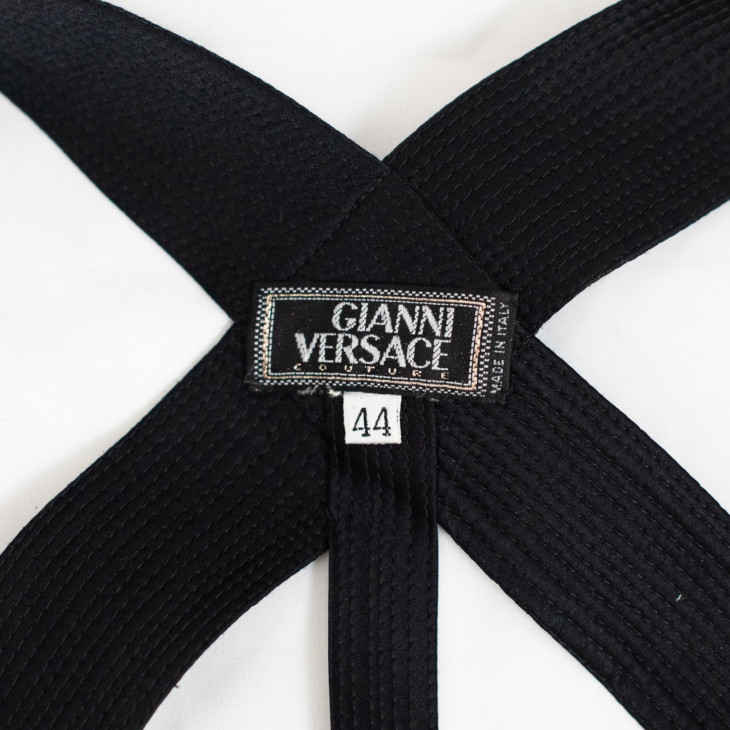 FW 1992 Silk Bondage Corset