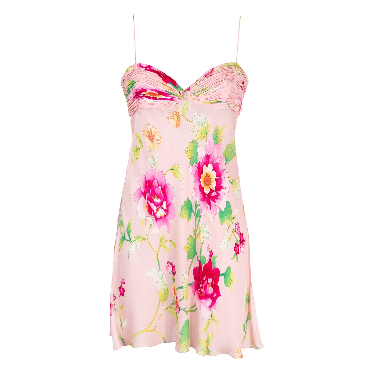 SS 2006 Floral Silk Dress