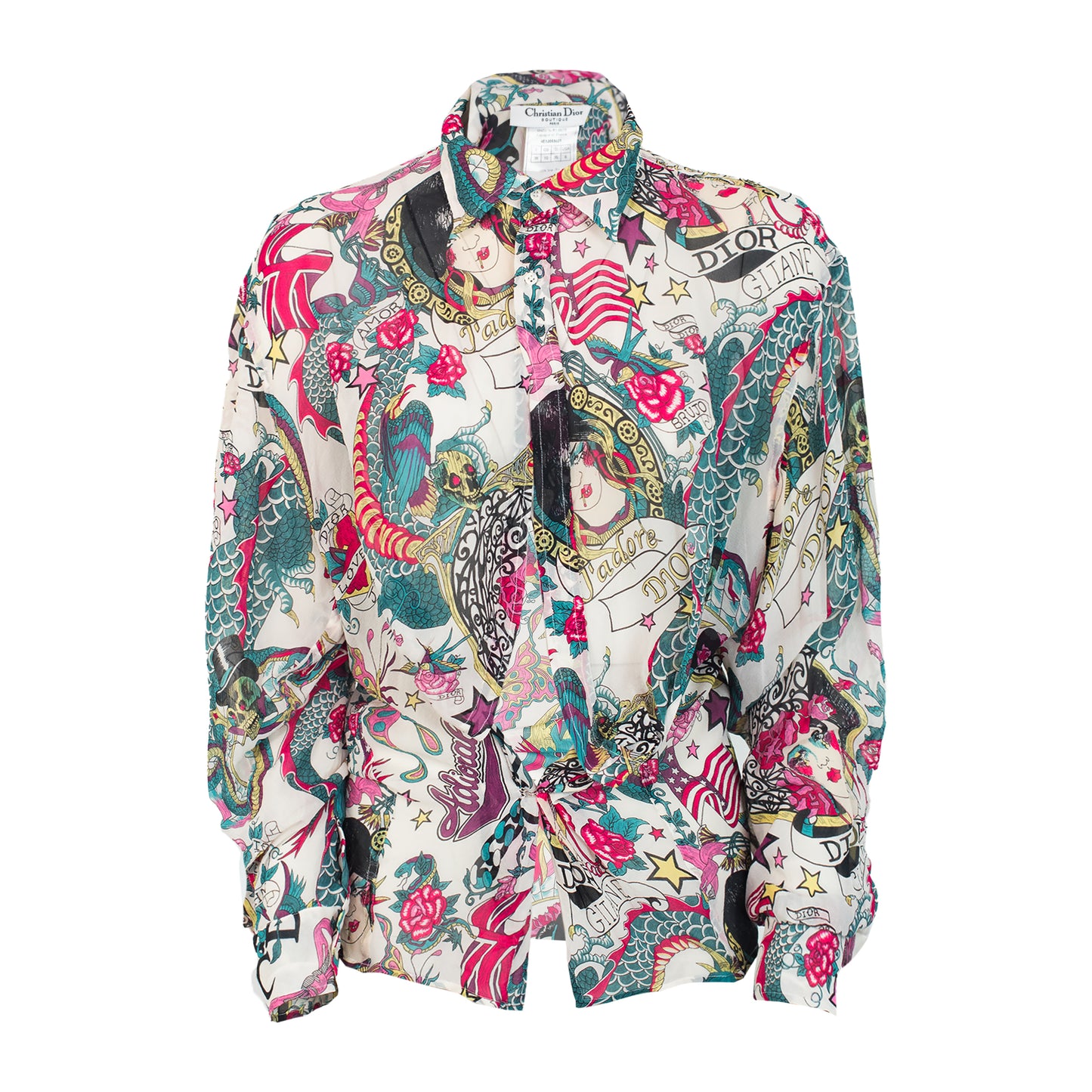 SS 2004 Gitane Silk Shirt