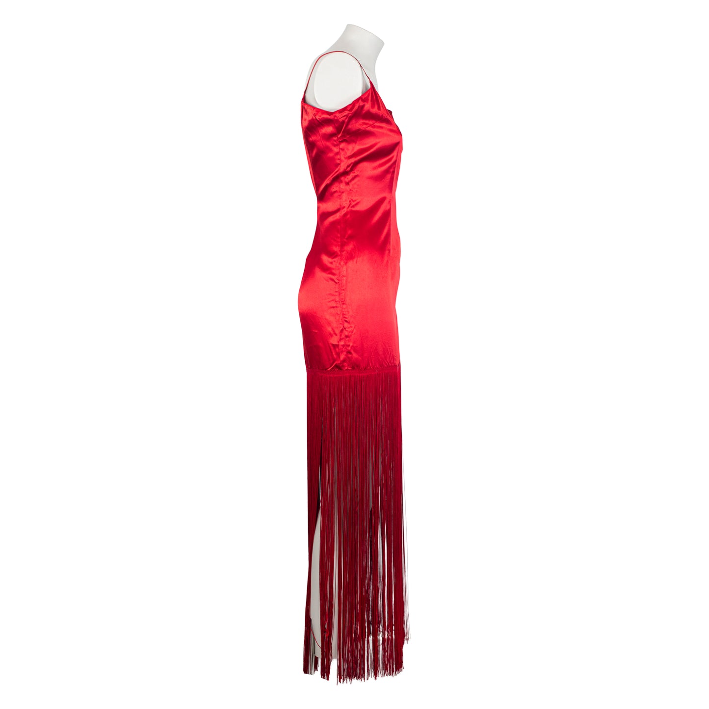 FW 1992 Satin Red Dress