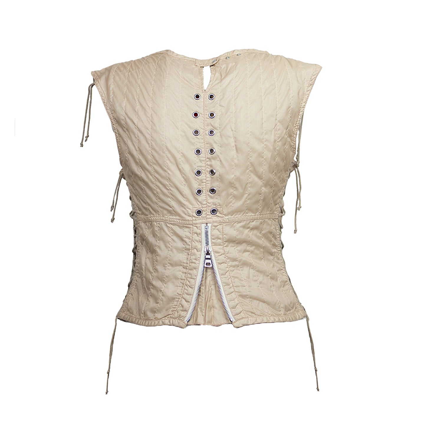 FW 1999 Beige Corset Gilet