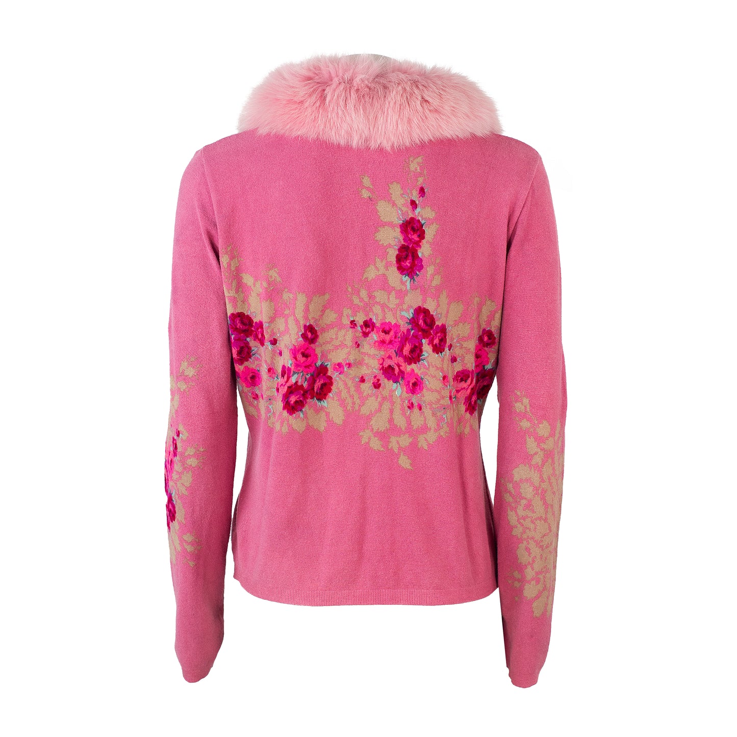 FW 1999 Pink Fur Cardigan
