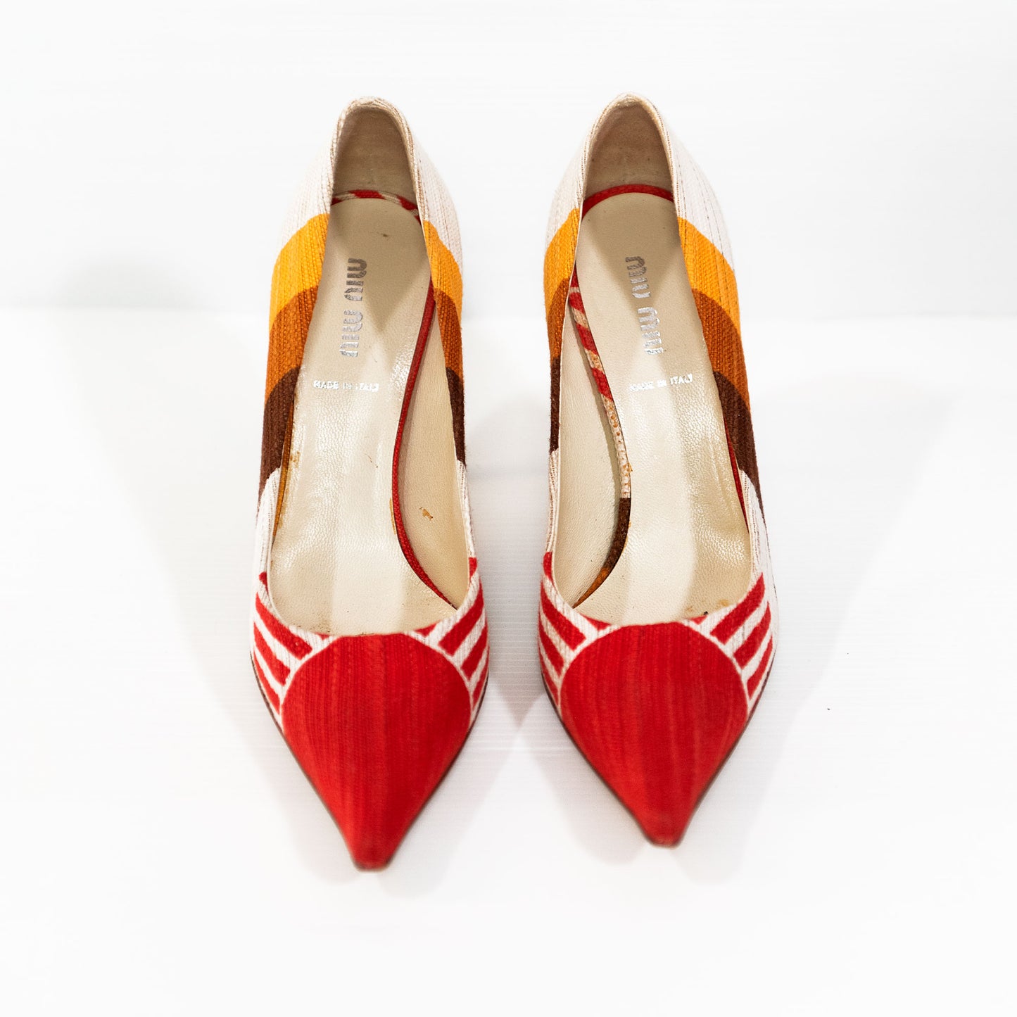 SS 2005 Tela Fiammata Heels