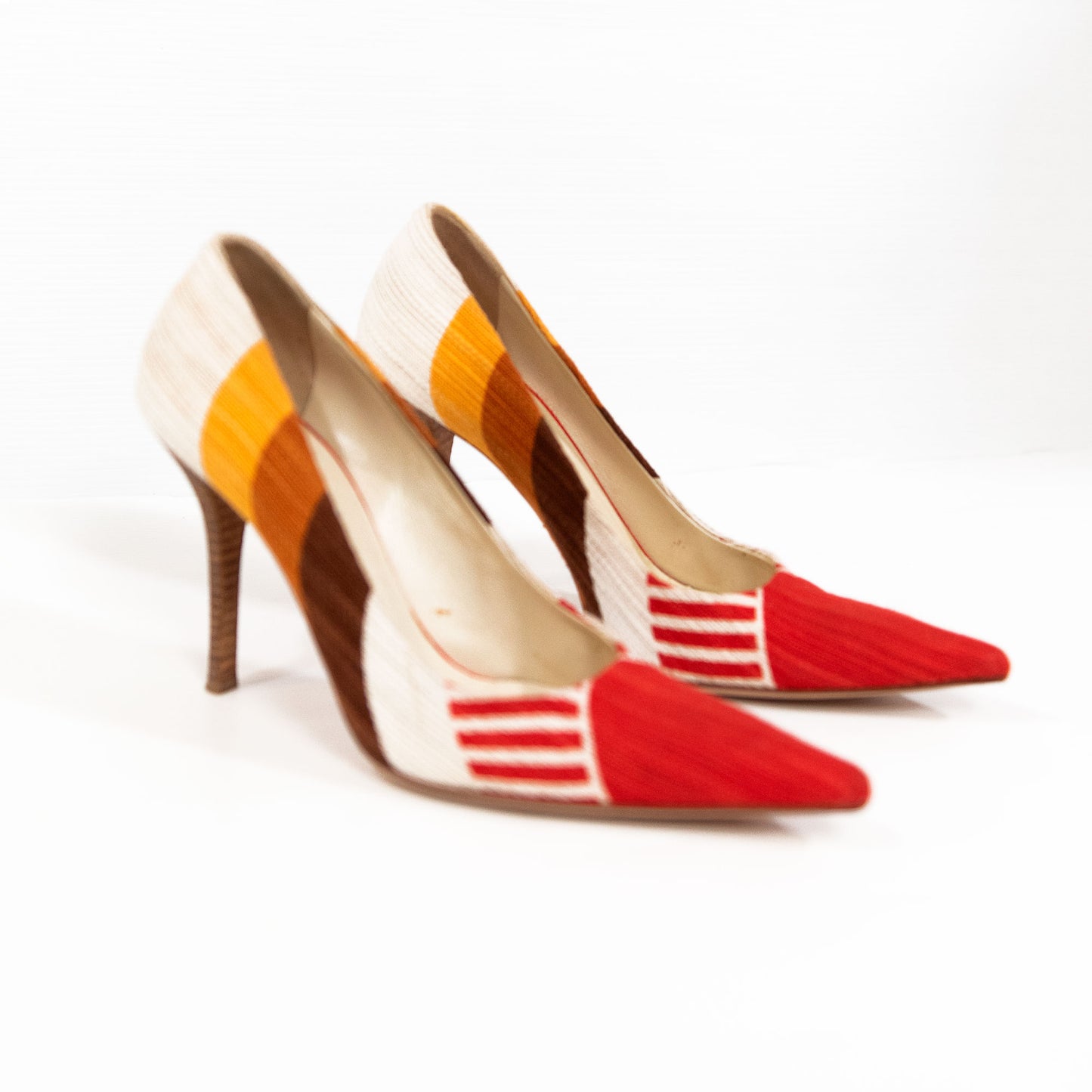 SS 2005 Tela Fiammata Heels